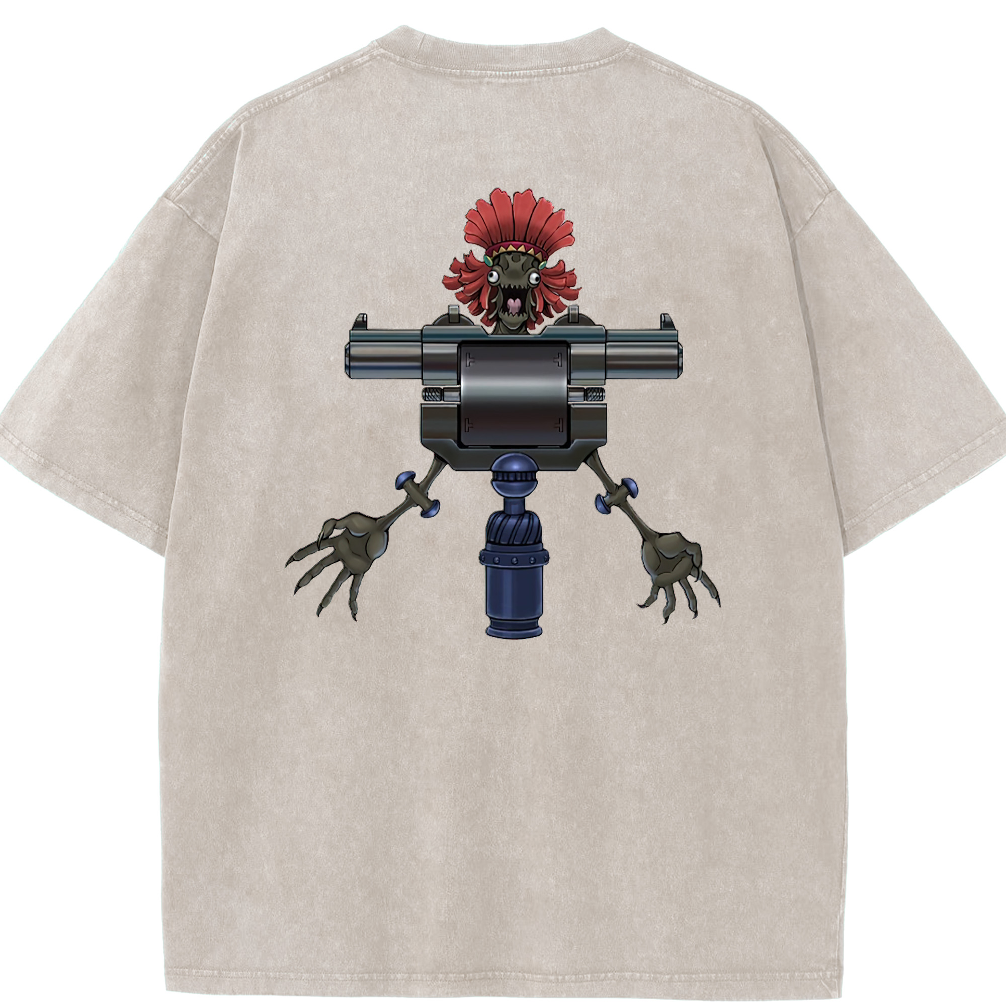 （画像用） 遊☆戯☆王 Yu-Gi-Oh! 綿100% ヴィンテージ風 半袖Tシャツ（背面プリント）
