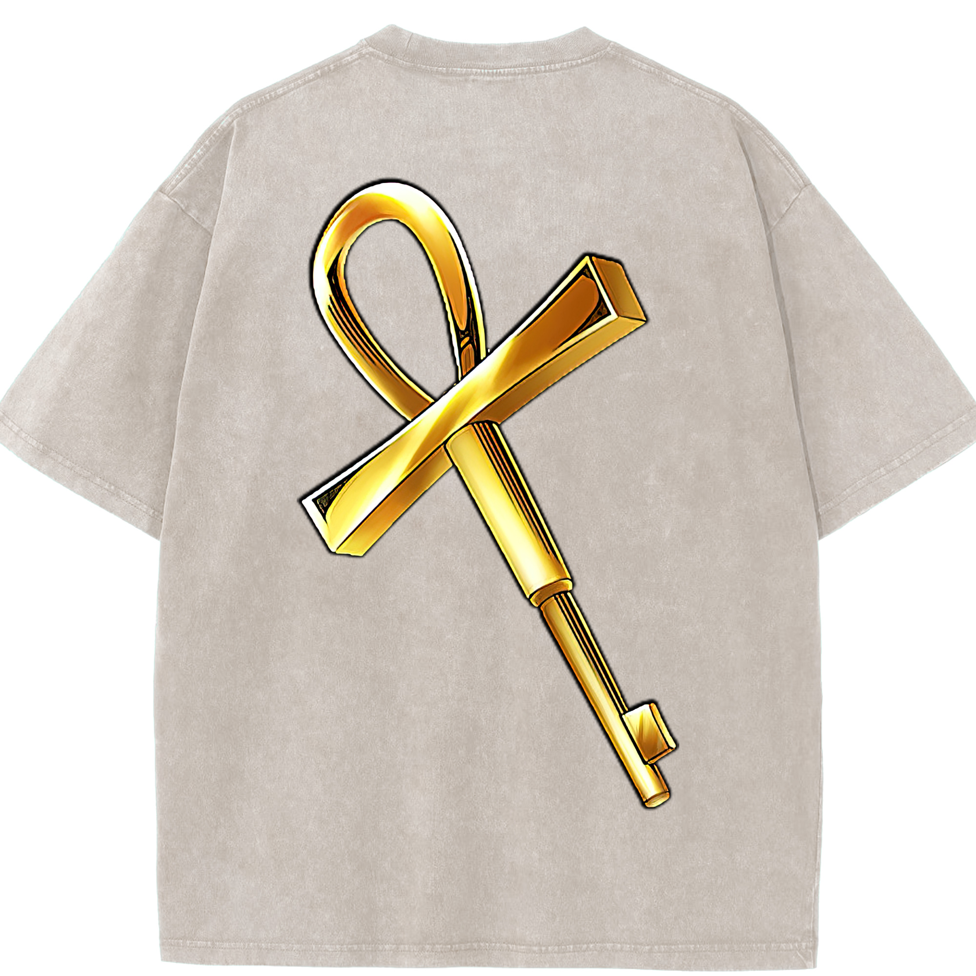 （画像用） 遊☆戯☆王 Yu-Gi-Oh! 綿100% ヴィンテージ風 半袖Tシャツ（背面プリント）