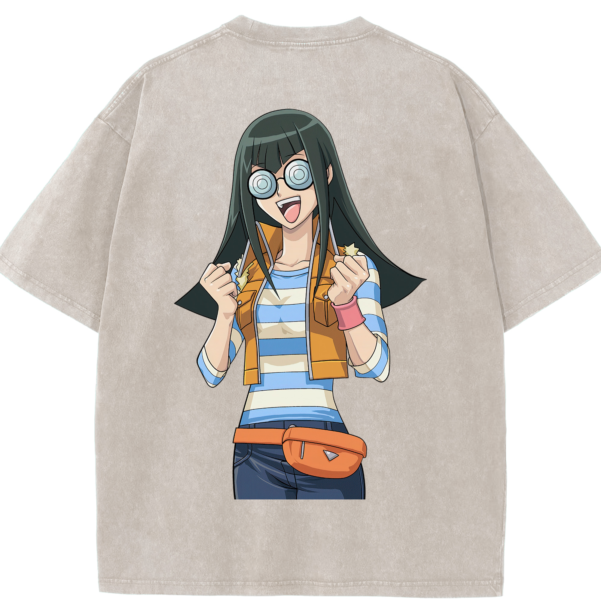 （画像用） 遊☆戯☆王 Yu-Gi-Oh! 綿100% ヴィンテージ風 半袖Tシャツ（背面プリント）