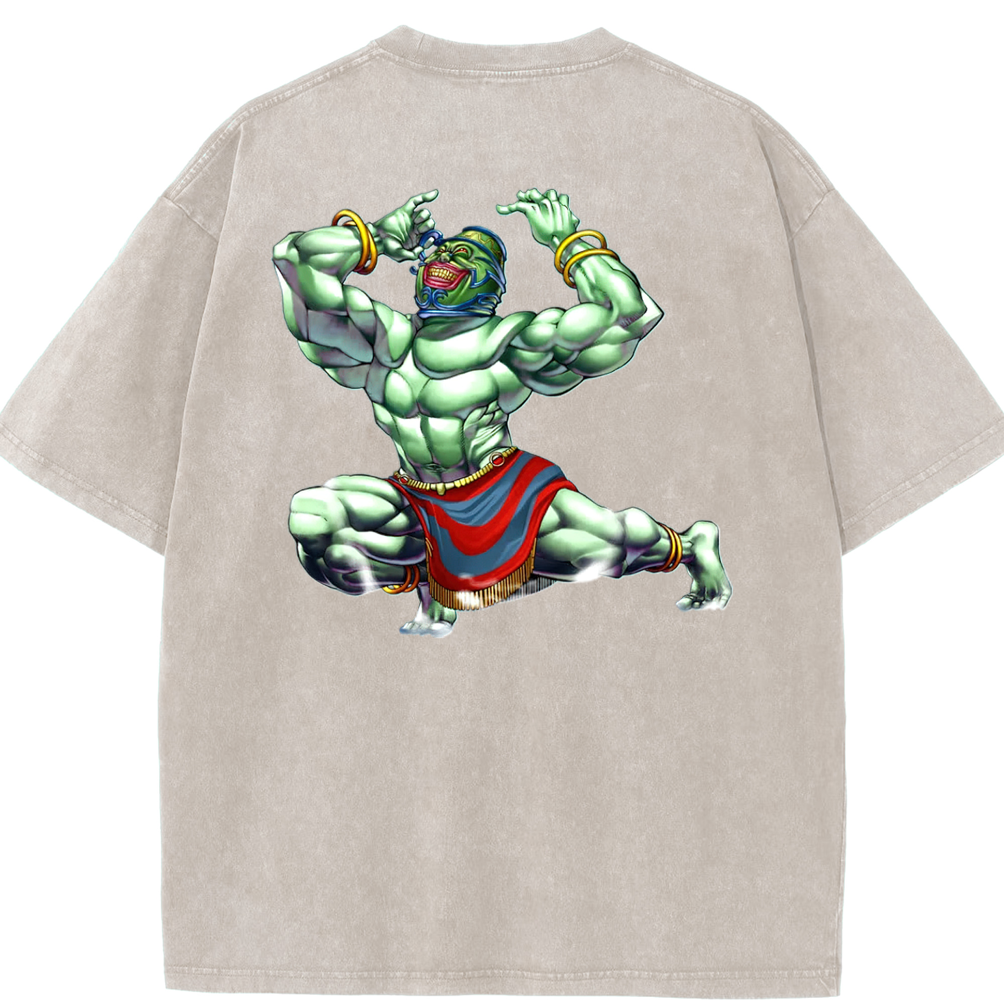 （画像用） 遊☆戯☆王 Yu-Gi-Oh! 綿100% ヴィンテージ風 半袖Tシャツ（背面プリント）