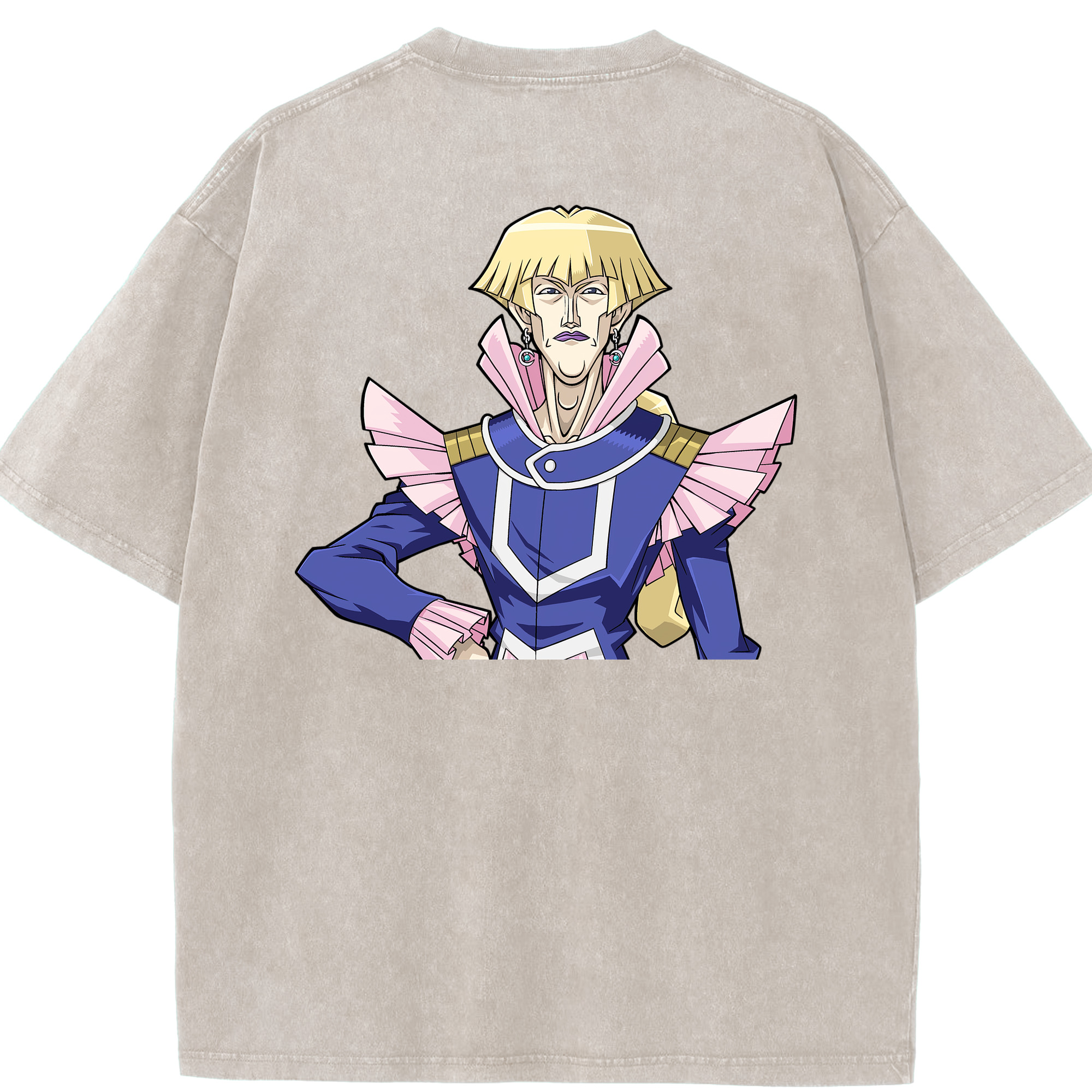 （画像用） 遊☆戯☆王 Yu-Gi-Oh! 綿100% ヴィンテージ風 半袖Tシャツ（背面プリント）