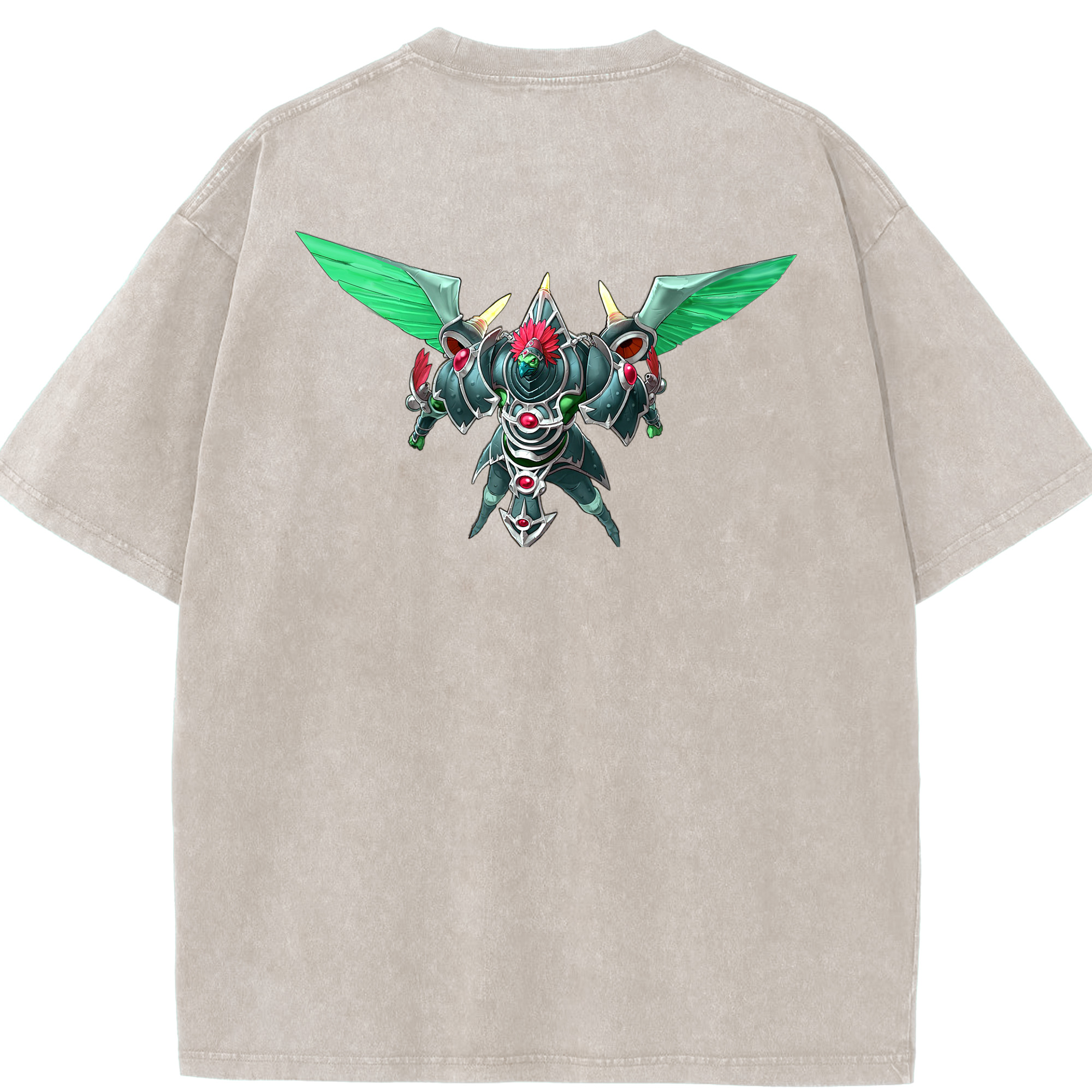 （画像用） 遊☆戯☆王 Yu-Gi-Oh! 綿100% ヴィンテージ風 半袖Tシャツ（背面プリント）