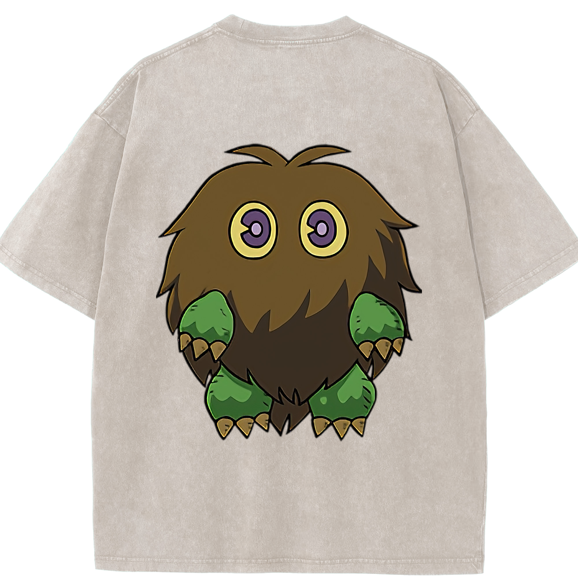 （画像用） 遊☆戯☆王 Yu-Gi-Oh! 綿100% ヴィンテージ風 半袖Tシャツ（背面プリント）