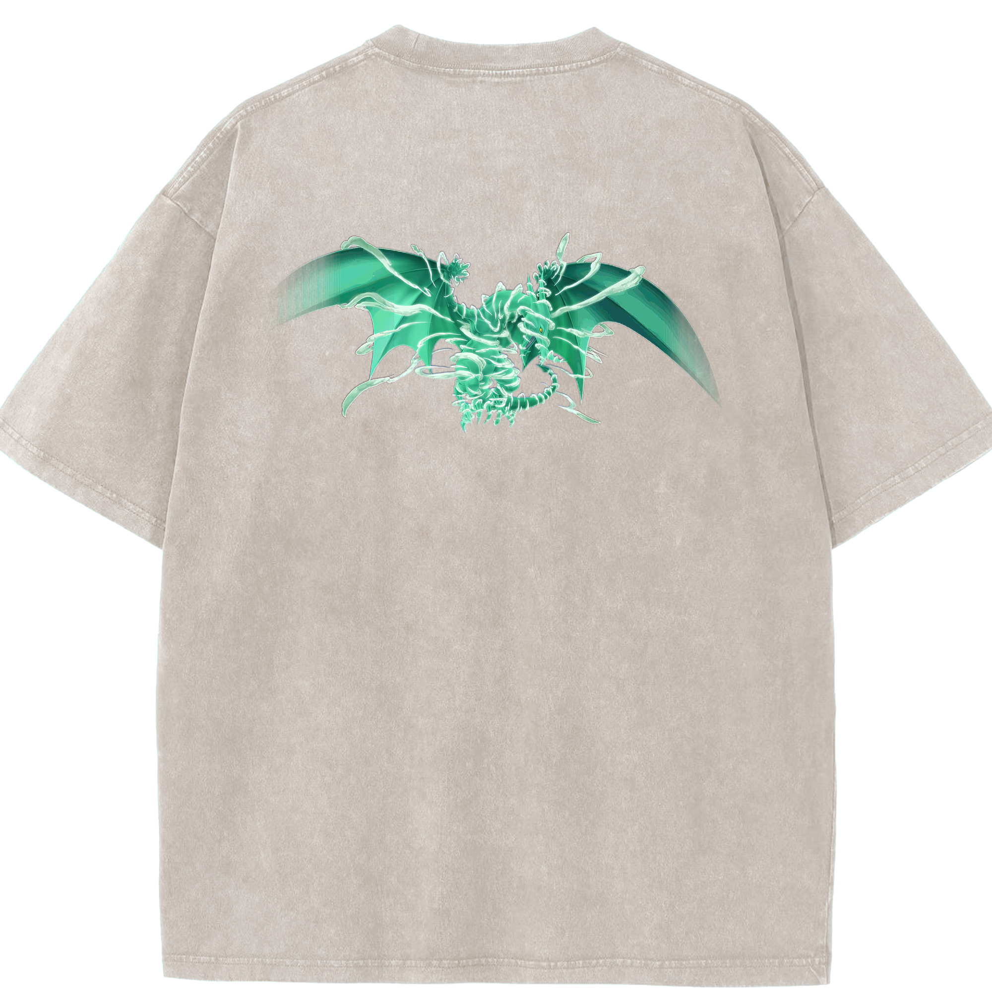 （画像用） 遊☆戯☆王 Yu-Gi-Oh! 綿100% ヴィンテージ風 半袖Tシャツ（背面プリント）