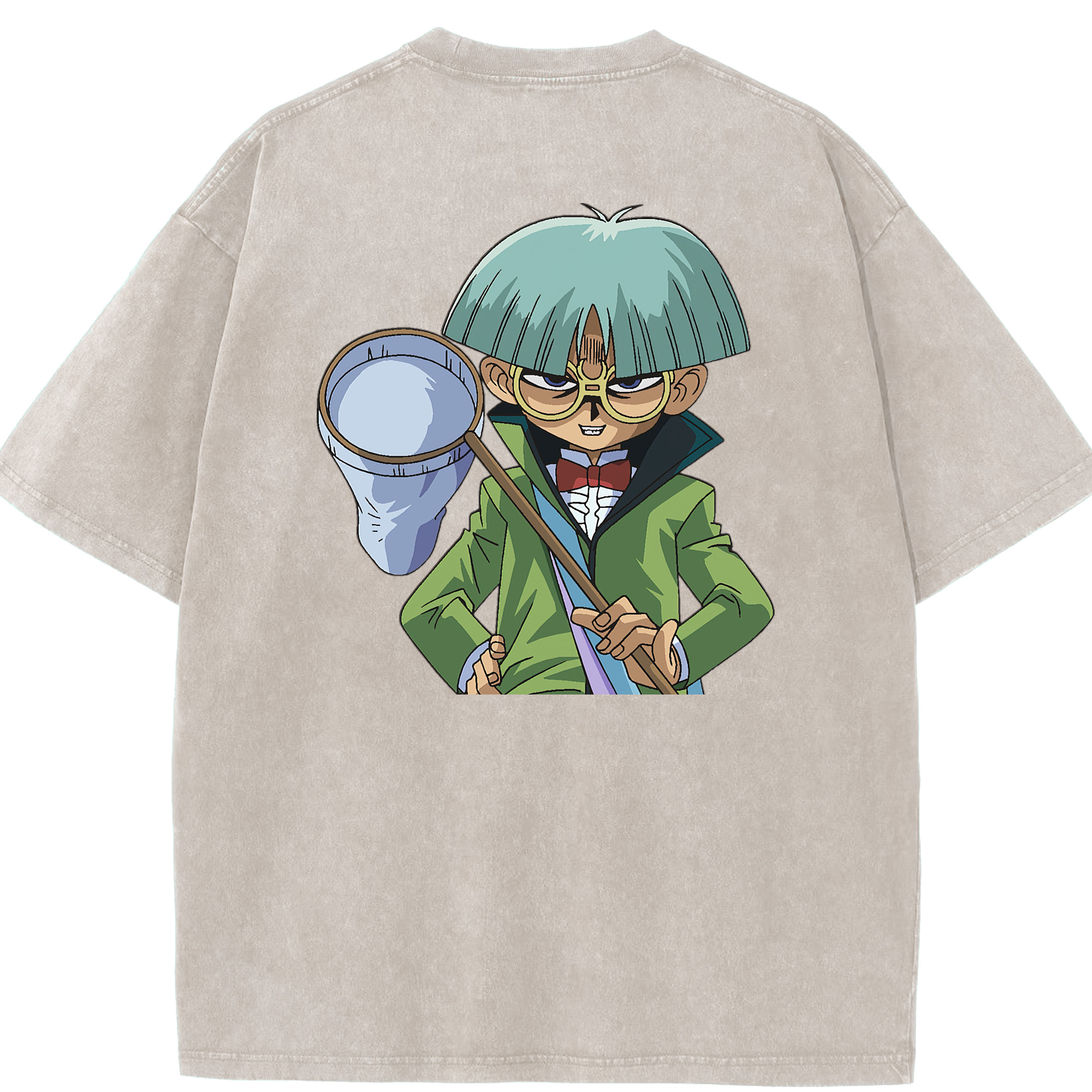 （画像用） 遊☆戯☆王 Yu-Gi-Oh! 綿100% ヴィンテージ風 半袖Tシャツ（背面プリント）