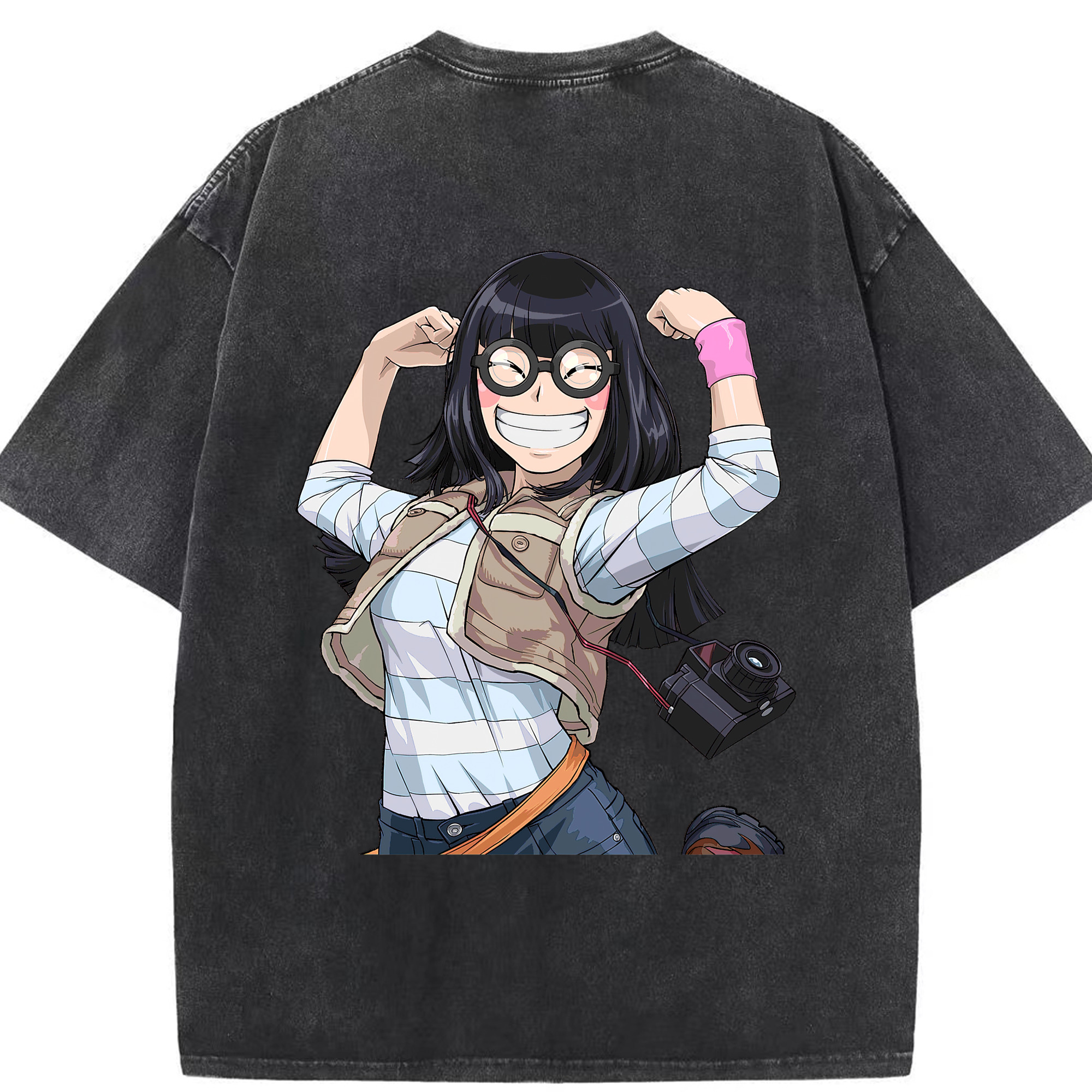 （画像用） 遊☆戯☆王 Yu-Gi-Oh! 綿100% ヴィンテージ風 半袖Tシャツ（背面プリント）