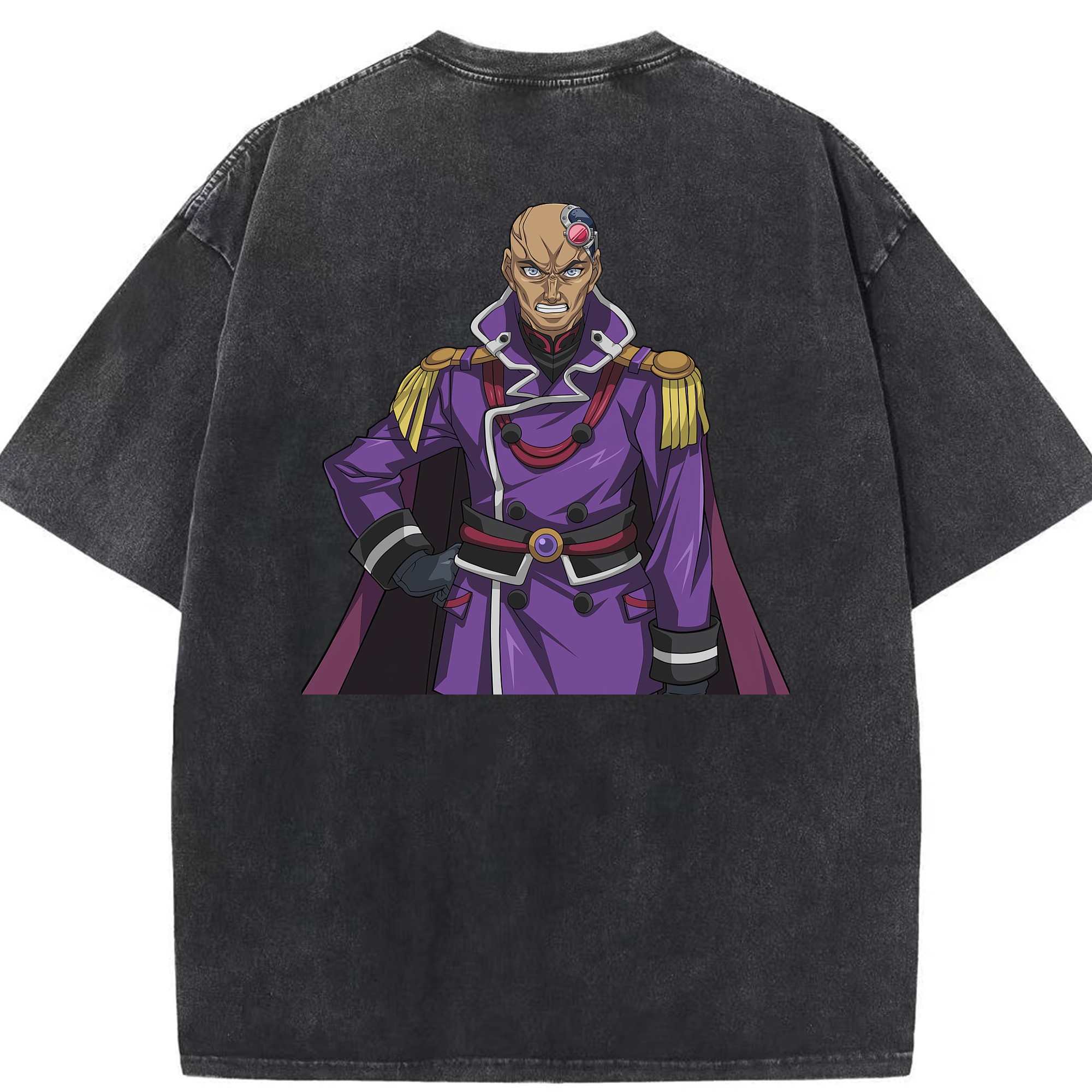 （画像用） 遊☆戯☆王 Yu-Gi-Oh! 綿100% ヴィンテージ風 半袖Tシャツ（背面プリント）