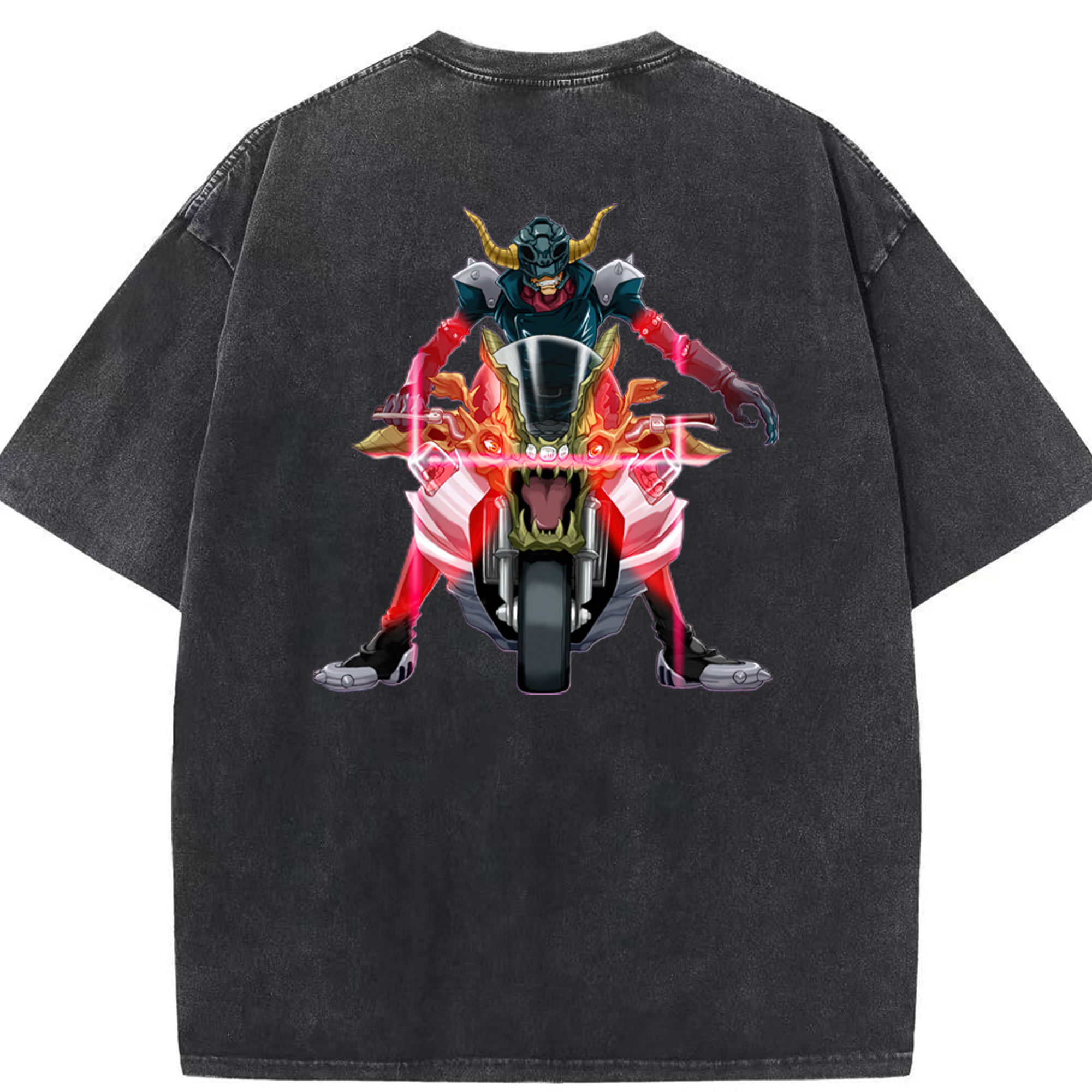 （画像用） 遊☆戯☆王 Yu-Gi-Oh! 綿100% ヴィンテージ風 半袖Tシャツ（背面プリント）