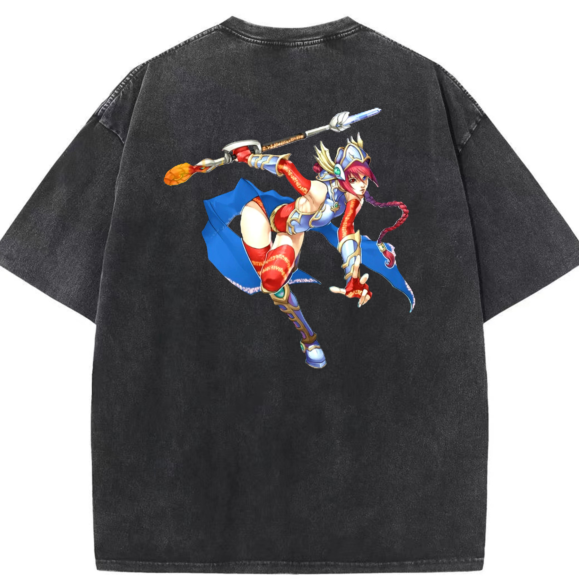 （画像用） 遊☆戯☆王 Yu-Gi-Oh! 綿100% ヴィンテージ風 半袖Tシャツ（背面プリント）