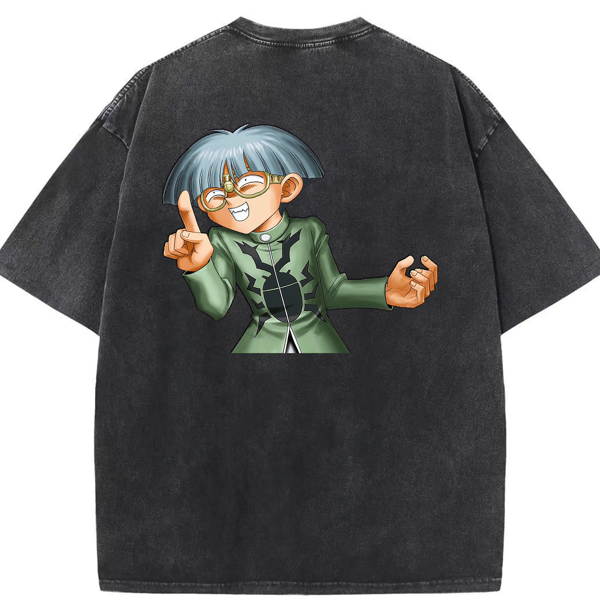 （画像用） 遊☆戯☆王 Yu-Gi-Oh! 綿100% ヴィンテージ風 半袖Tシャツ（背面プリント）