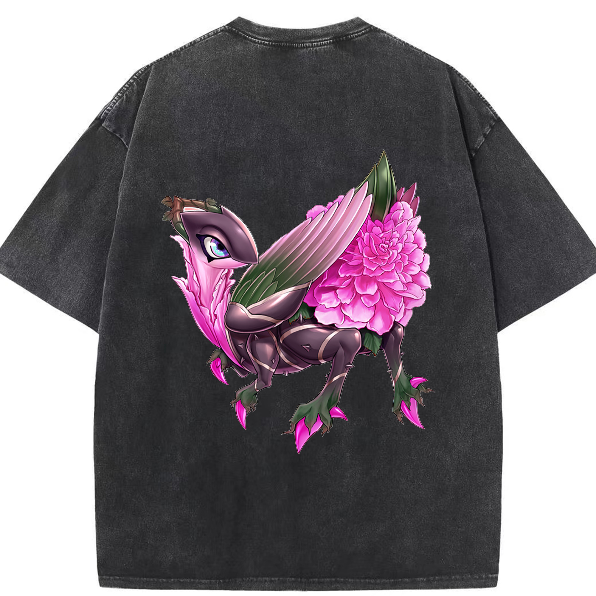 （画像用） 遊☆戯☆王 Yu-Gi-Oh! 綿100% ヴィンテージ風 半袖Tシャツ（背面プリント）