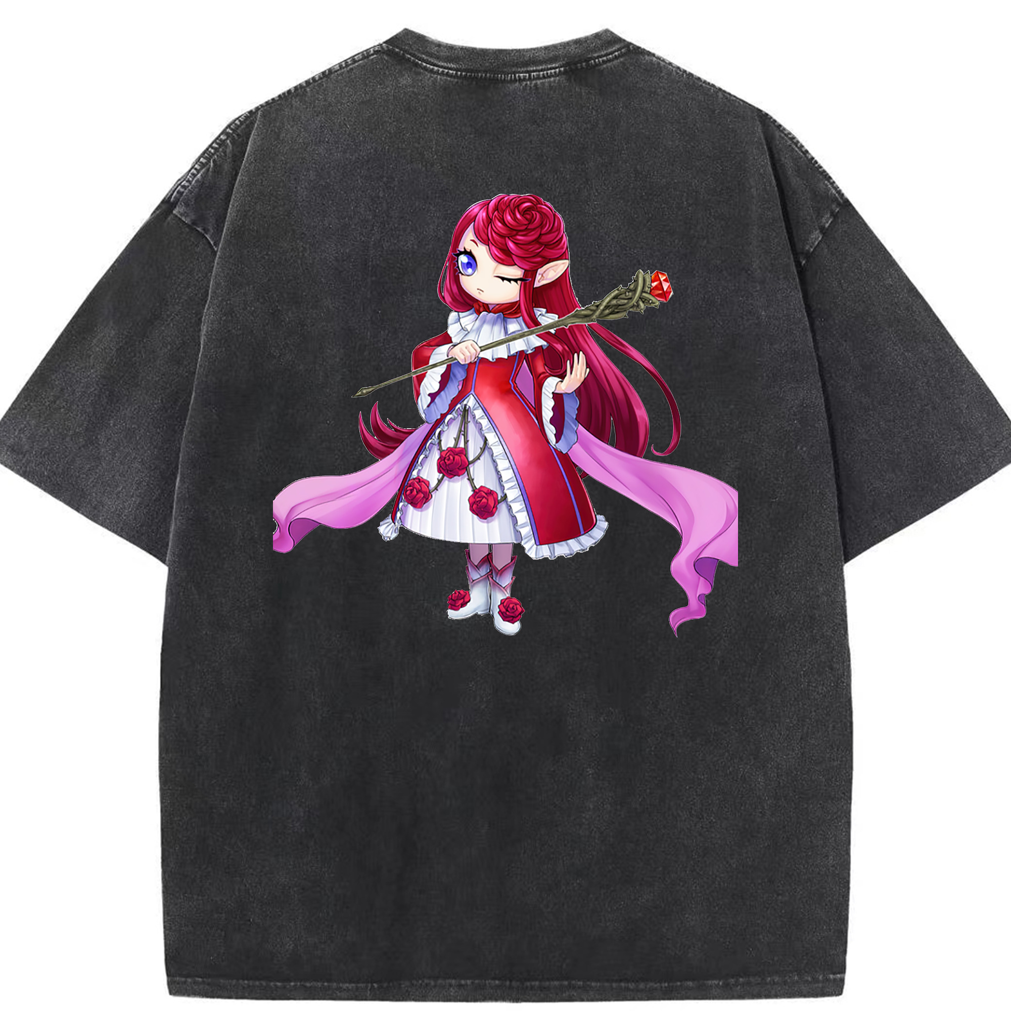 （画像用） 遊☆戯☆王 Yu-Gi-Oh! 綿100% ヴィンテージ風 半袖Tシャツ（背面プリント）