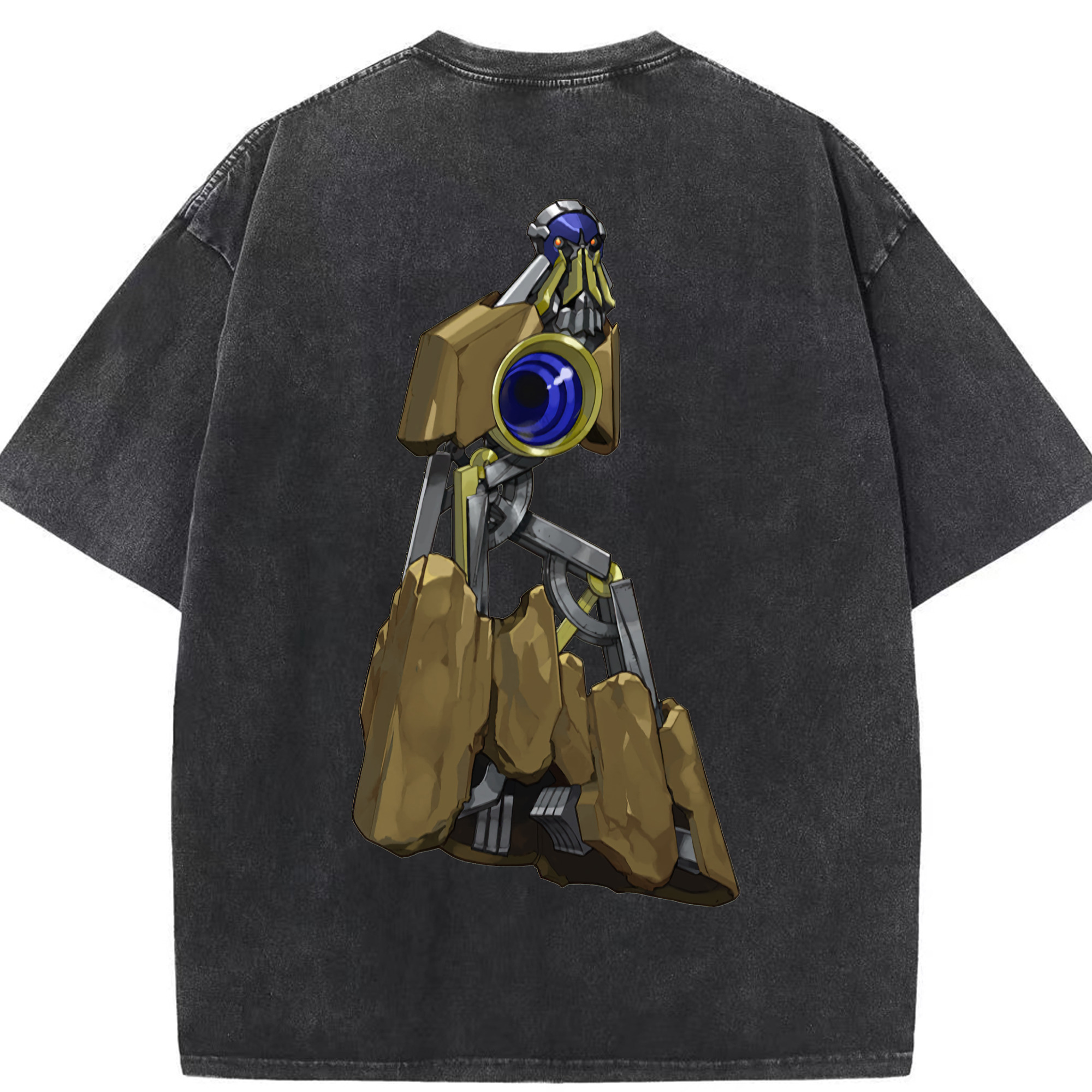 （画像用） 遊☆戯☆王 Yu-Gi-Oh! 綿100% ヴィンテージ風 半袖Tシャツ（背面プリント）
