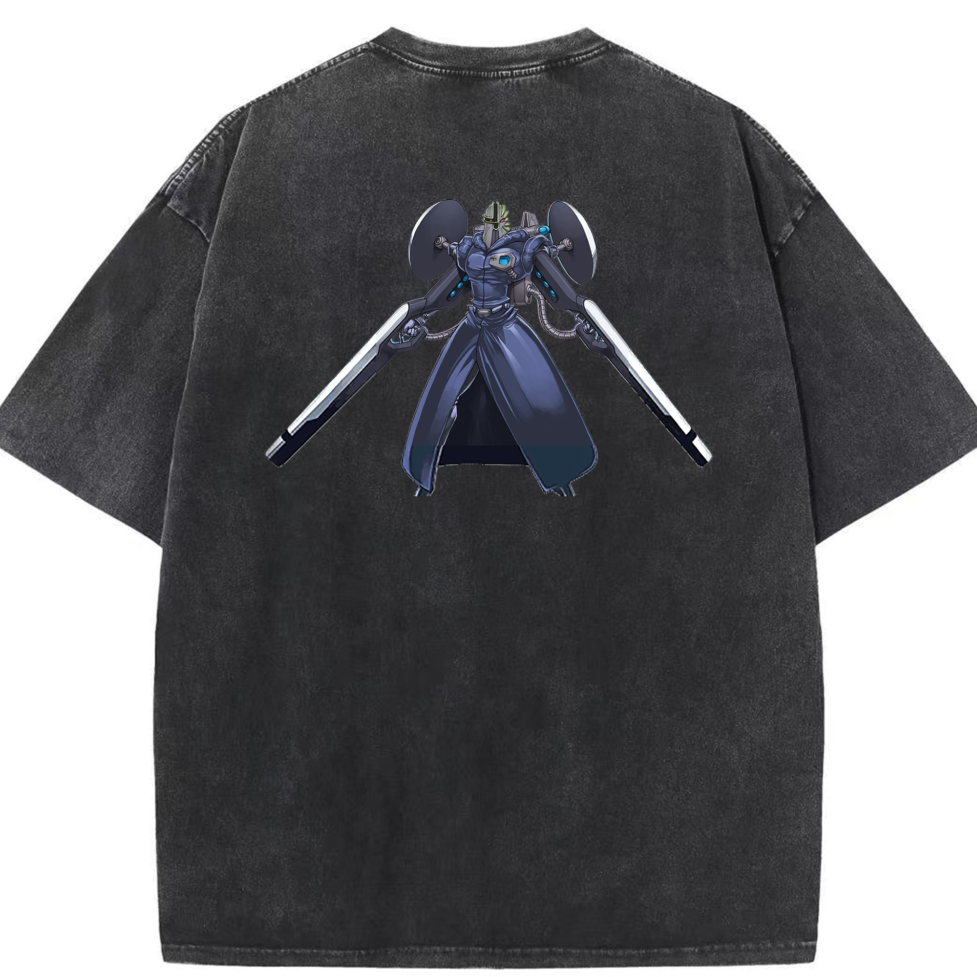 （画像用） 遊☆戯☆王 Yu-Gi-Oh! 綿100% ヴィンテージ風 半袖Tシャツ（背面プリント）