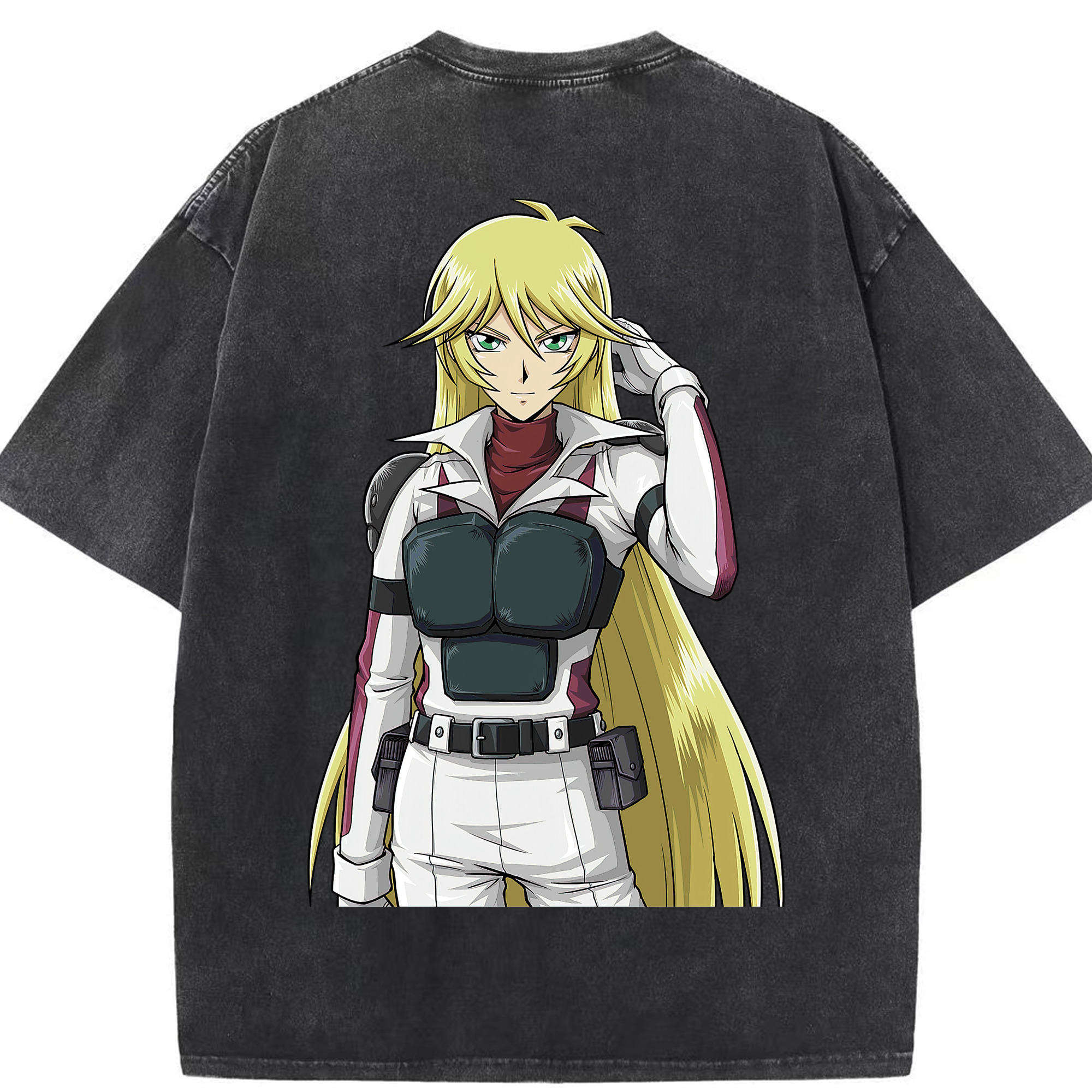 （画像用） 遊☆戯☆王 Yu-Gi-Oh! 綿100% ヴィンテージ風 半袖Tシャツ（背面プリント）