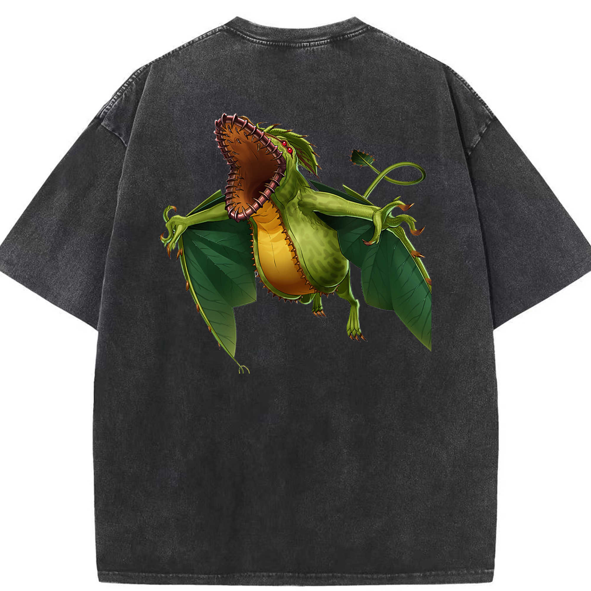 （画像用） 遊☆戯☆王 Yu-Gi-Oh! 綿100% ヴィンテージ風 半袖Tシャツ（背面プリント）
