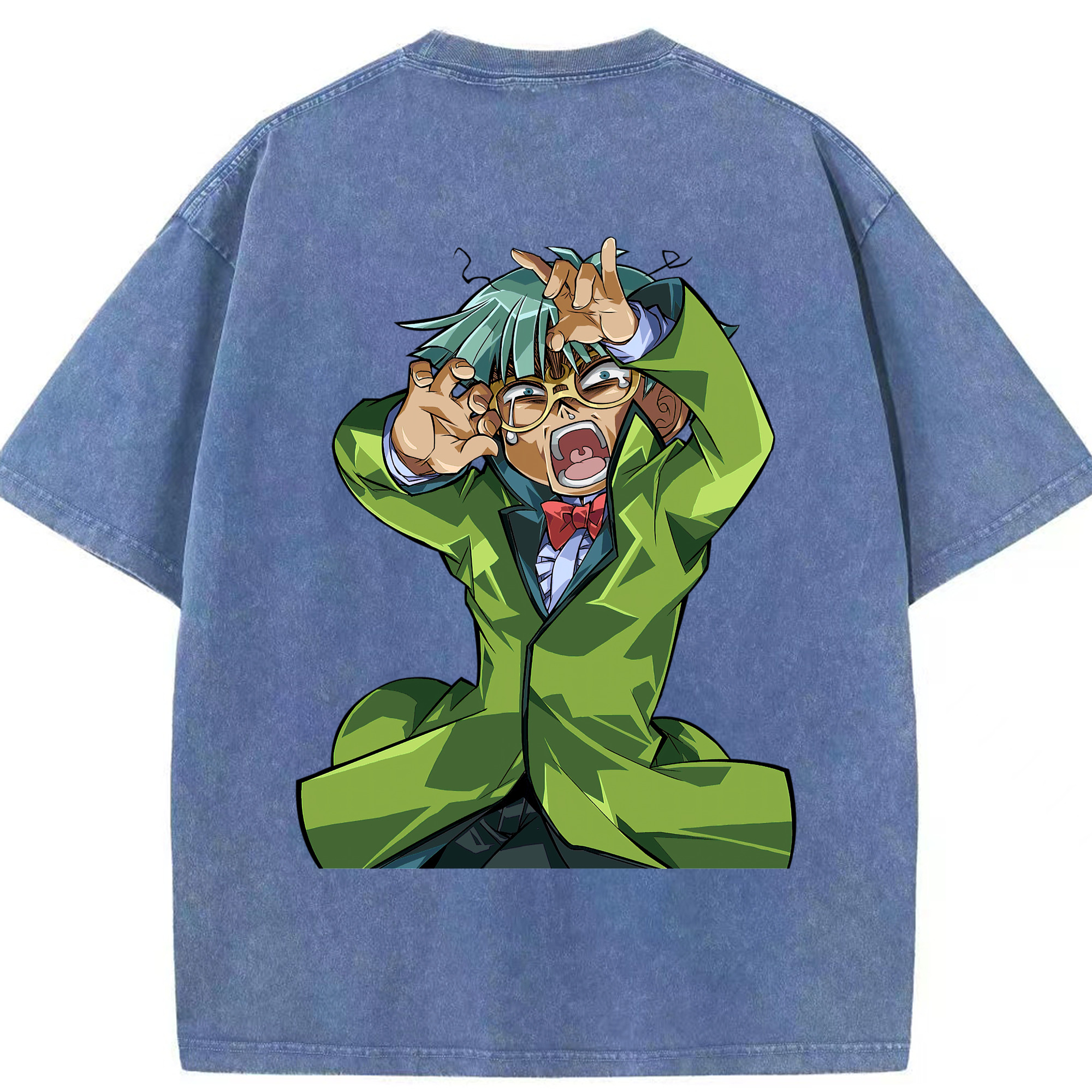 （画像用） 遊☆戯☆王 Yu-Gi-Oh! 綿100% ヴィンテージ風 半袖Tシャツ（背面プリント）