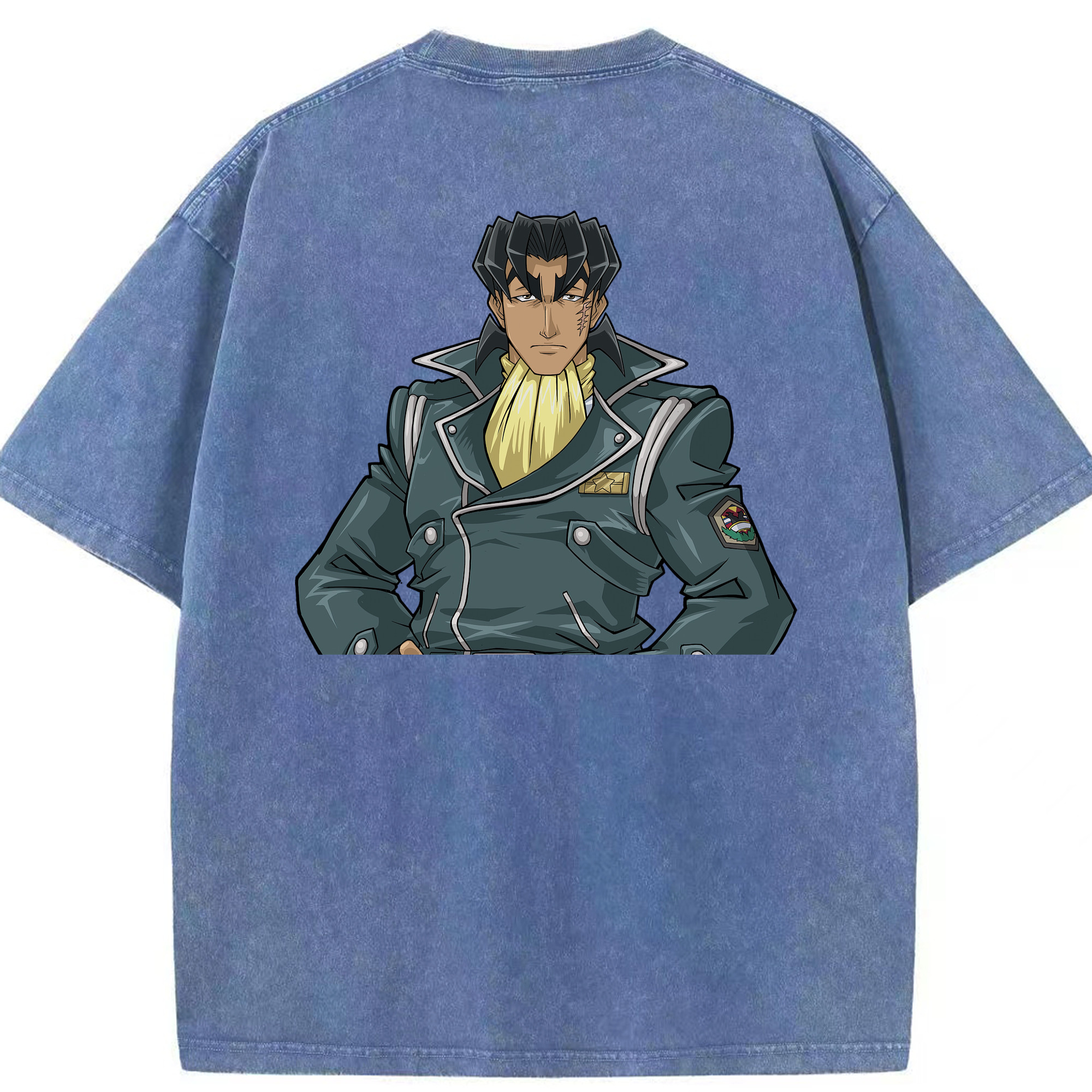 （画像用） 遊☆戯☆王 Yu-Gi-Oh! 綿100% ヴィンテージ風 半袖Tシャツ（背面プリント）