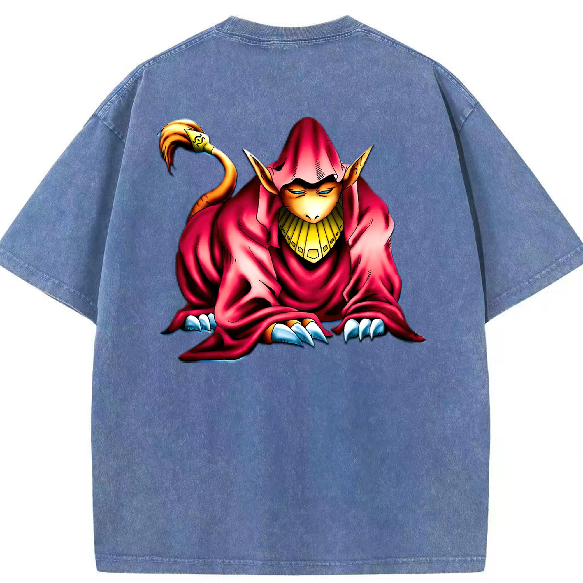 （画像用） 遊☆戯☆王 Yu-Gi-Oh! 綿100% ヴィンテージ風 半袖Tシャツ（背面プリント）