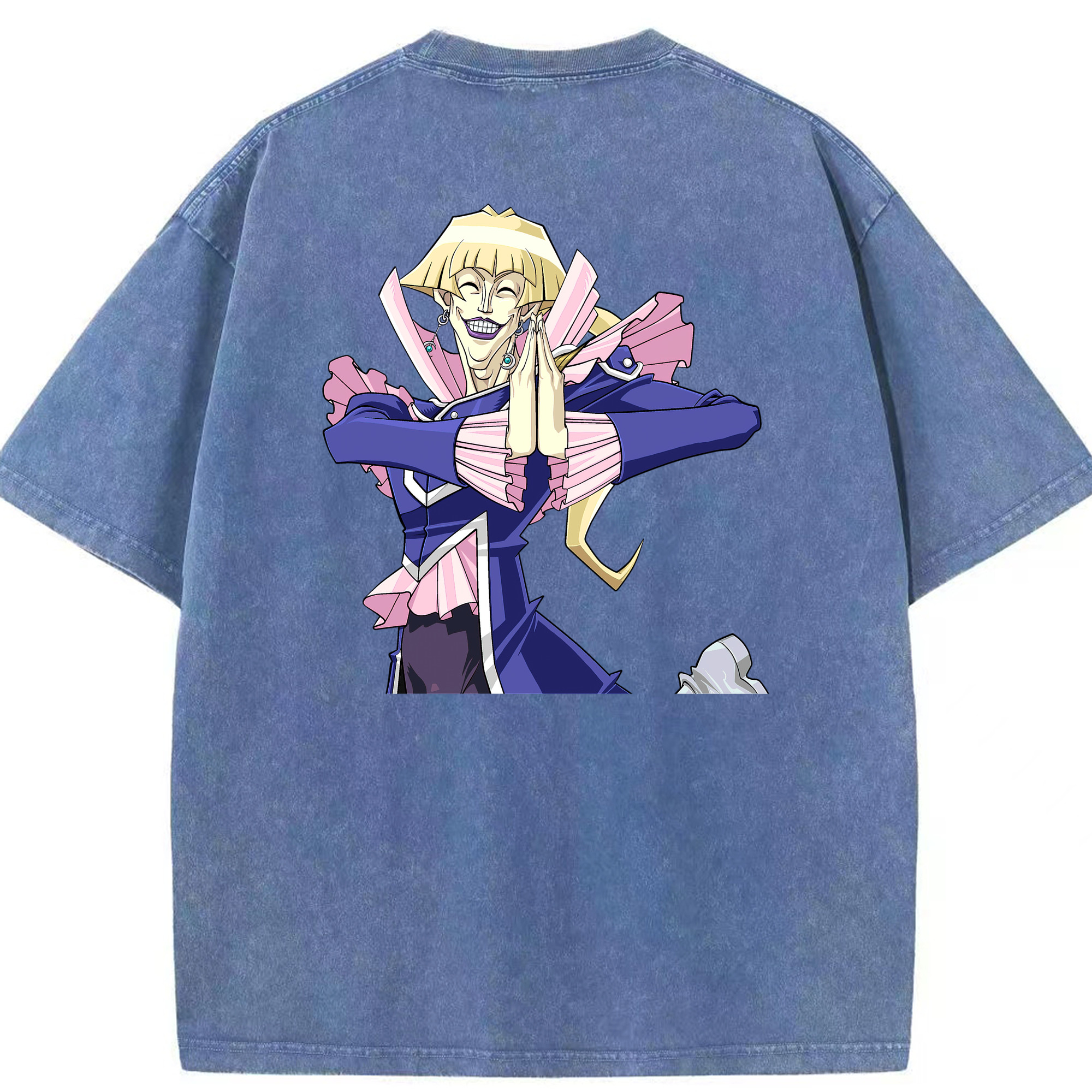 （画像用） 遊☆戯☆王 Yu-Gi-Oh! 綿100% ヴィンテージ風 半袖Tシャツ（背面プリント）