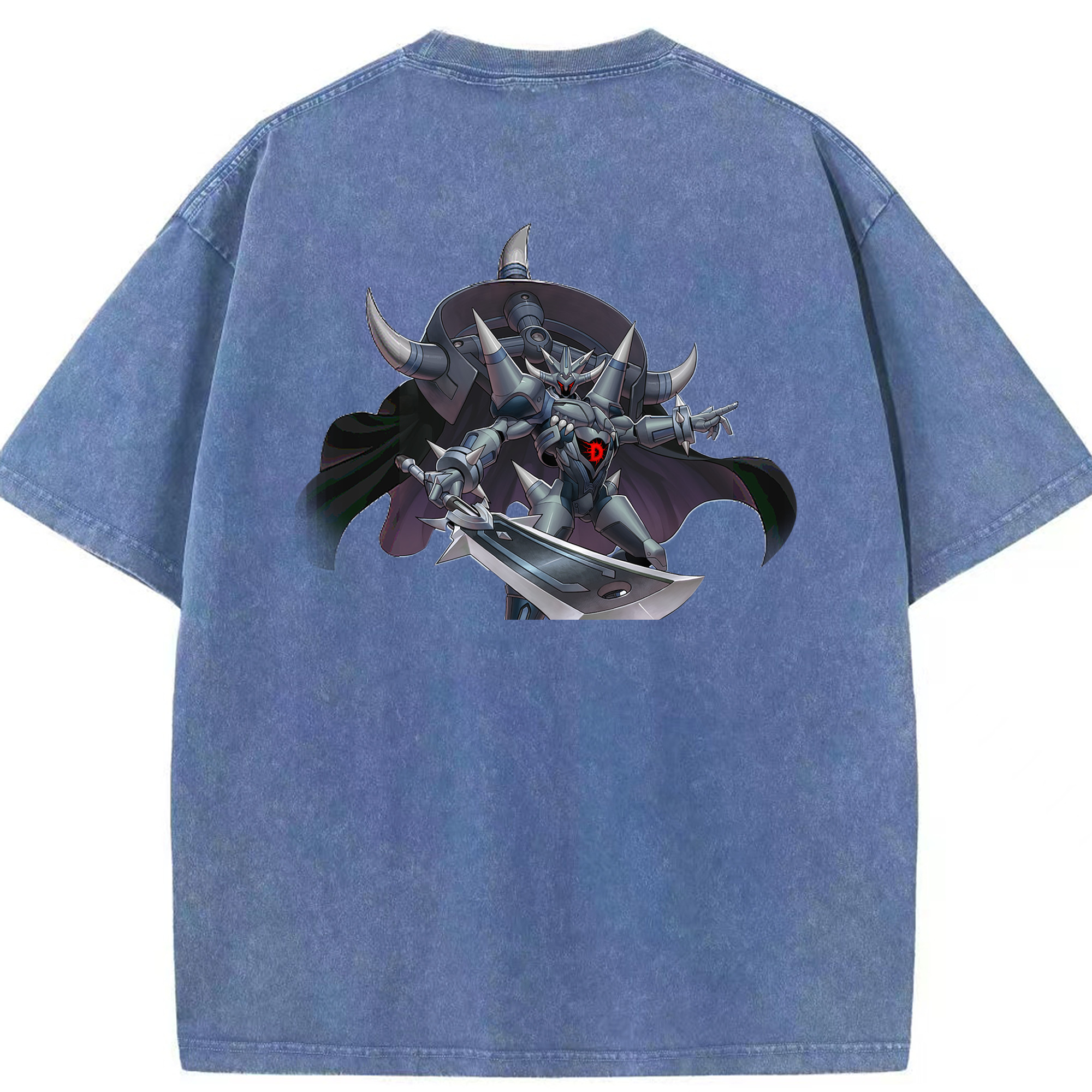 （画像用） 遊☆戯☆王 Yu-Gi-Oh! 綿100% ヴィンテージ風 半袖Tシャツ（背面プリント）
