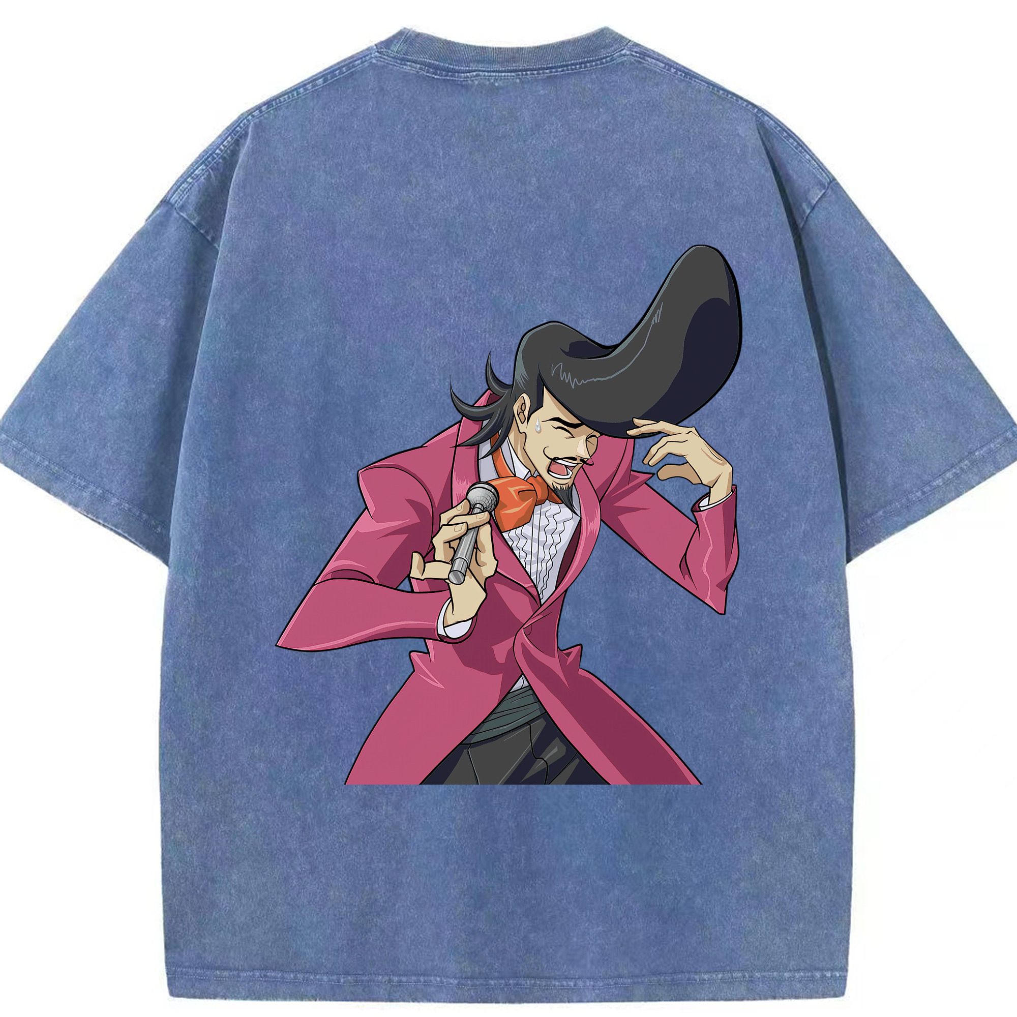（画像用） 遊☆戯☆王 Yu-Gi-Oh! 綿100% ヴィンテージ風 半袖Tシャツ（背面プリント）