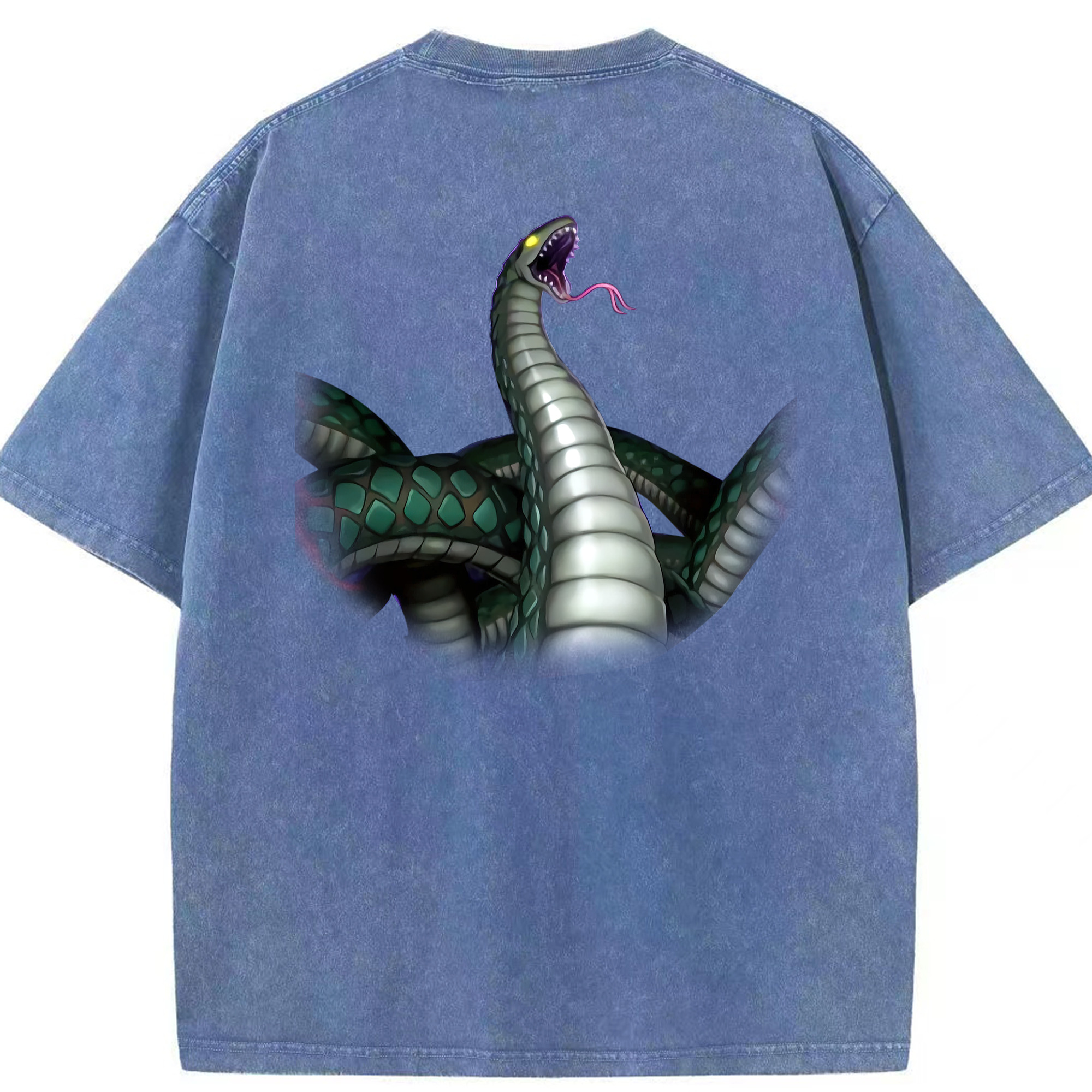 （画像用） 遊☆戯☆王 Yu-Gi-Oh! 綿100% ヴィンテージ風 半袖Tシャツ（背面プリント）