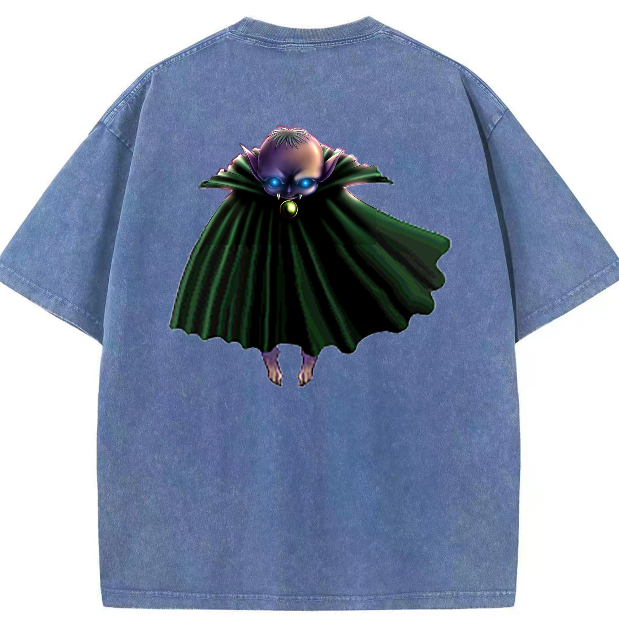 （画像用） 遊☆戯☆王 Yu-Gi-Oh! 綿100% ヴィンテージ風 半袖Tシャツ（背面プリント）