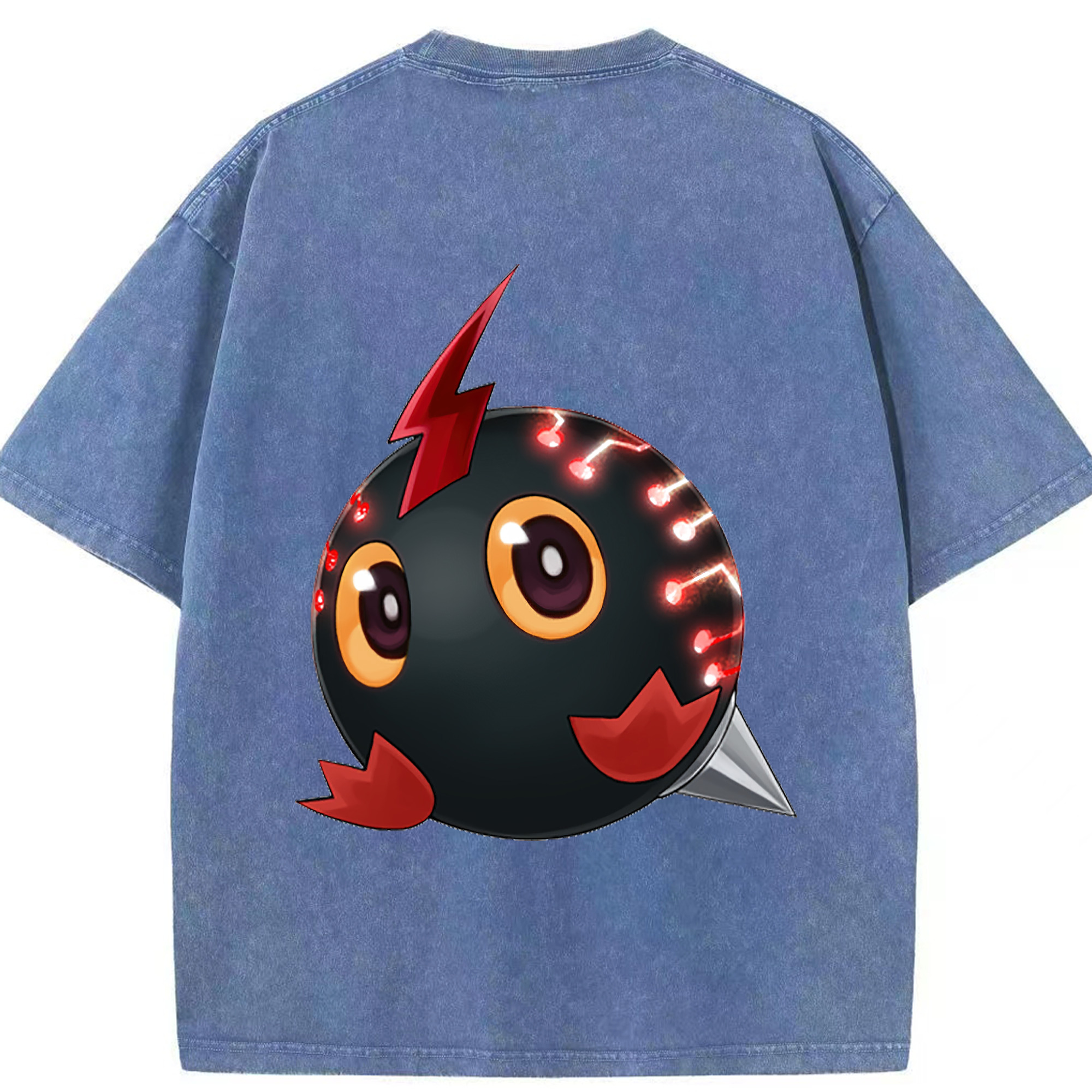 （画像用） 遊☆戯☆王 Yu-Gi-Oh! 綿100% ヴィンテージ風 半袖Tシャツ（背面プリント）