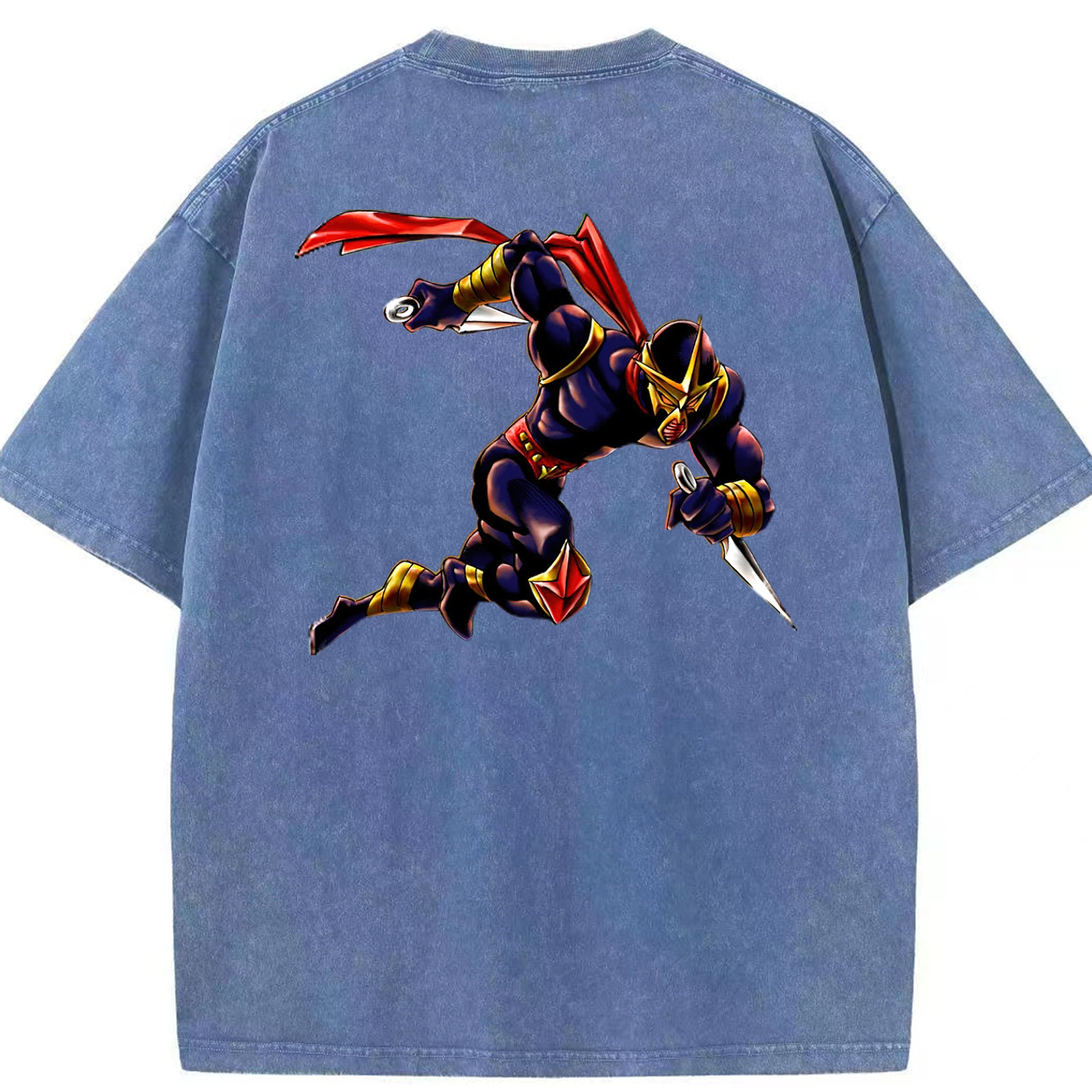 （画像用） 遊☆戯☆王 Yu-Gi-Oh! 綿100% ヴィンテージ風 半袖Tシャツ（背面プリント）