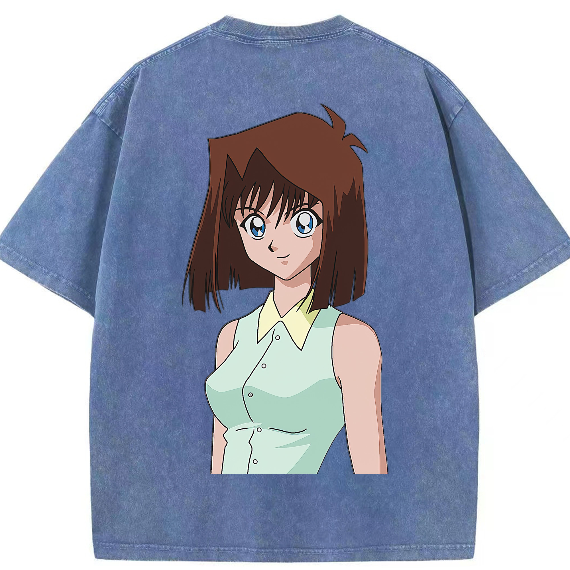 （画像用） 遊☆戯☆王 Yu-Gi-Oh! 綿100% ヴィンテージ風 半袖Tシャツ（背面プリント）