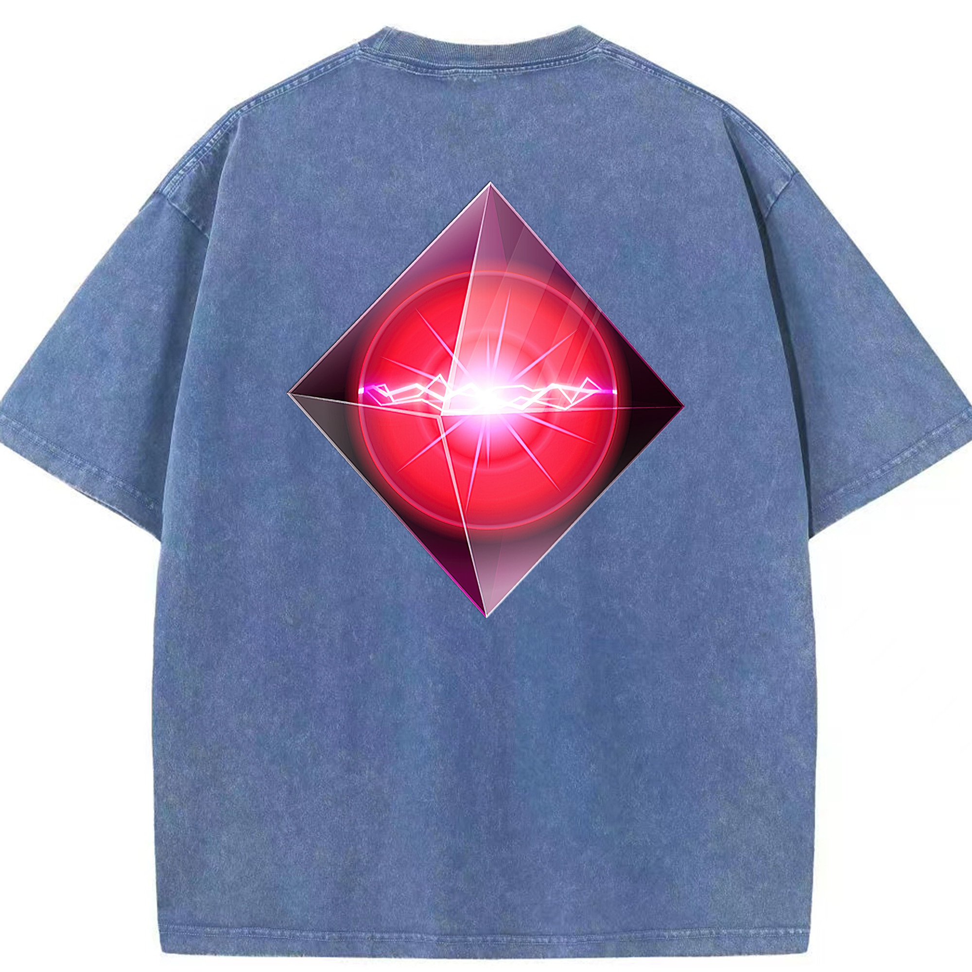 （画像用） 遊☆戯☆王 Yu-Gi-Oh! 綿100% ヴィンテージ風 半袖Tシャツ（背面プリント）