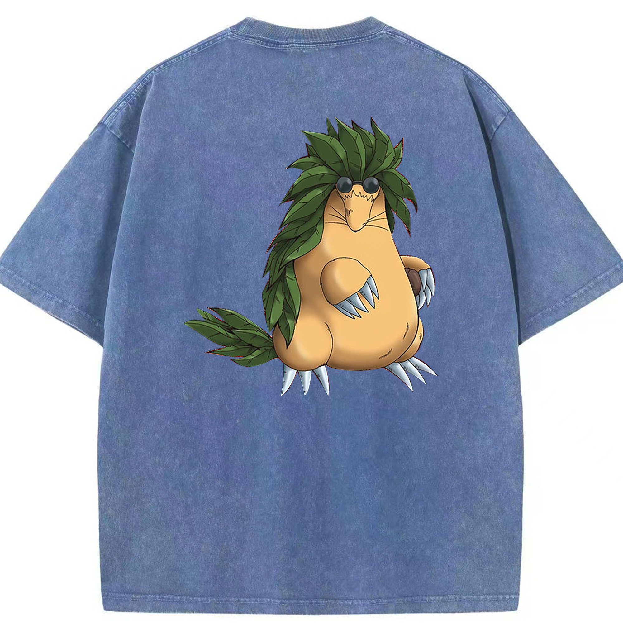 （画像用） 遊☆戯☆王 Yu-Gi-Oh! 綿100% ヴィンテージ風 半袖Tシャツ（背面プリント）