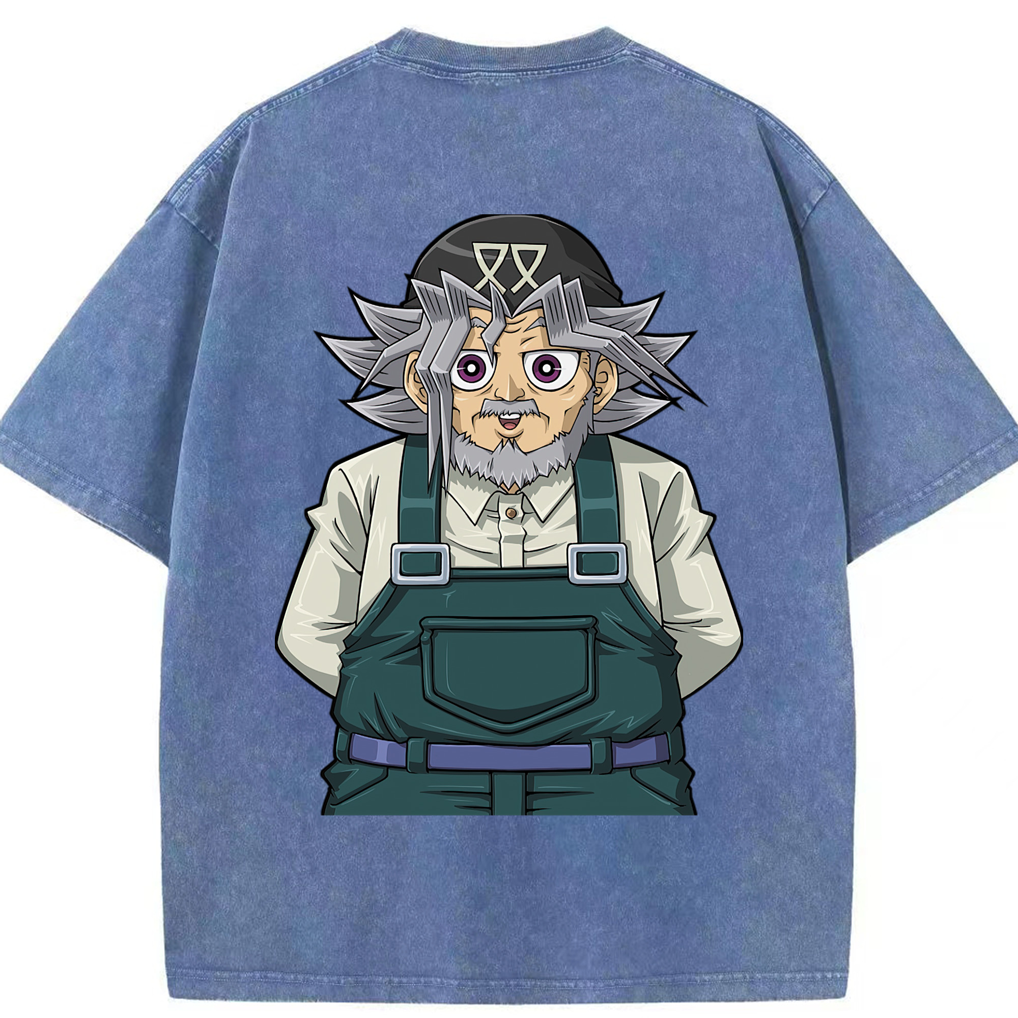 （画像用） 遊☆戯☆王 Yu-Gi-Oh! 綿100% ヴィンテージ風 半袖Tシャツ（背面プリント）