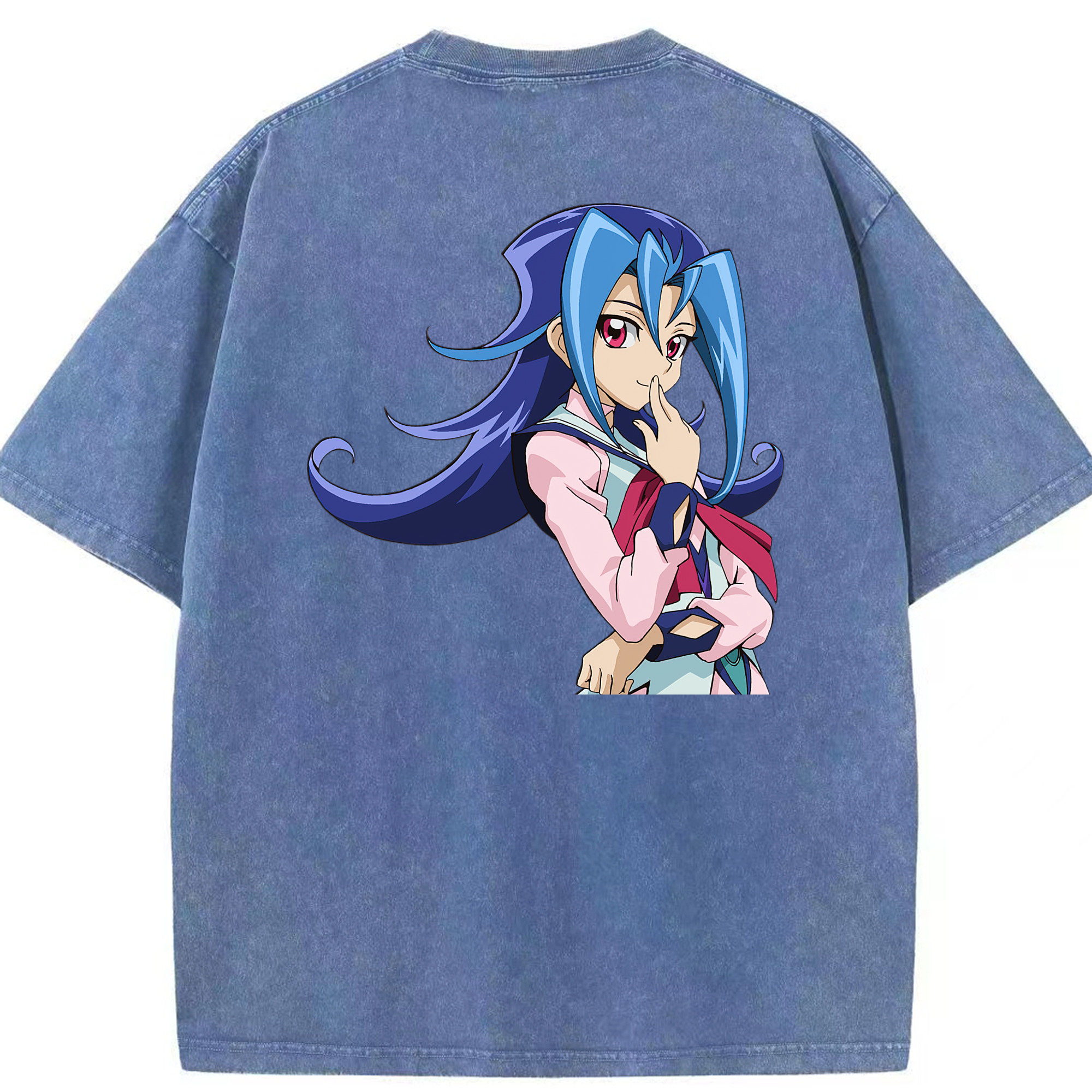 （画像用） 遊☆戯☆王 Yu-Gi-Oh! 綿100% ヴィンテージ風 半袖Tシャツ（背面プリント）