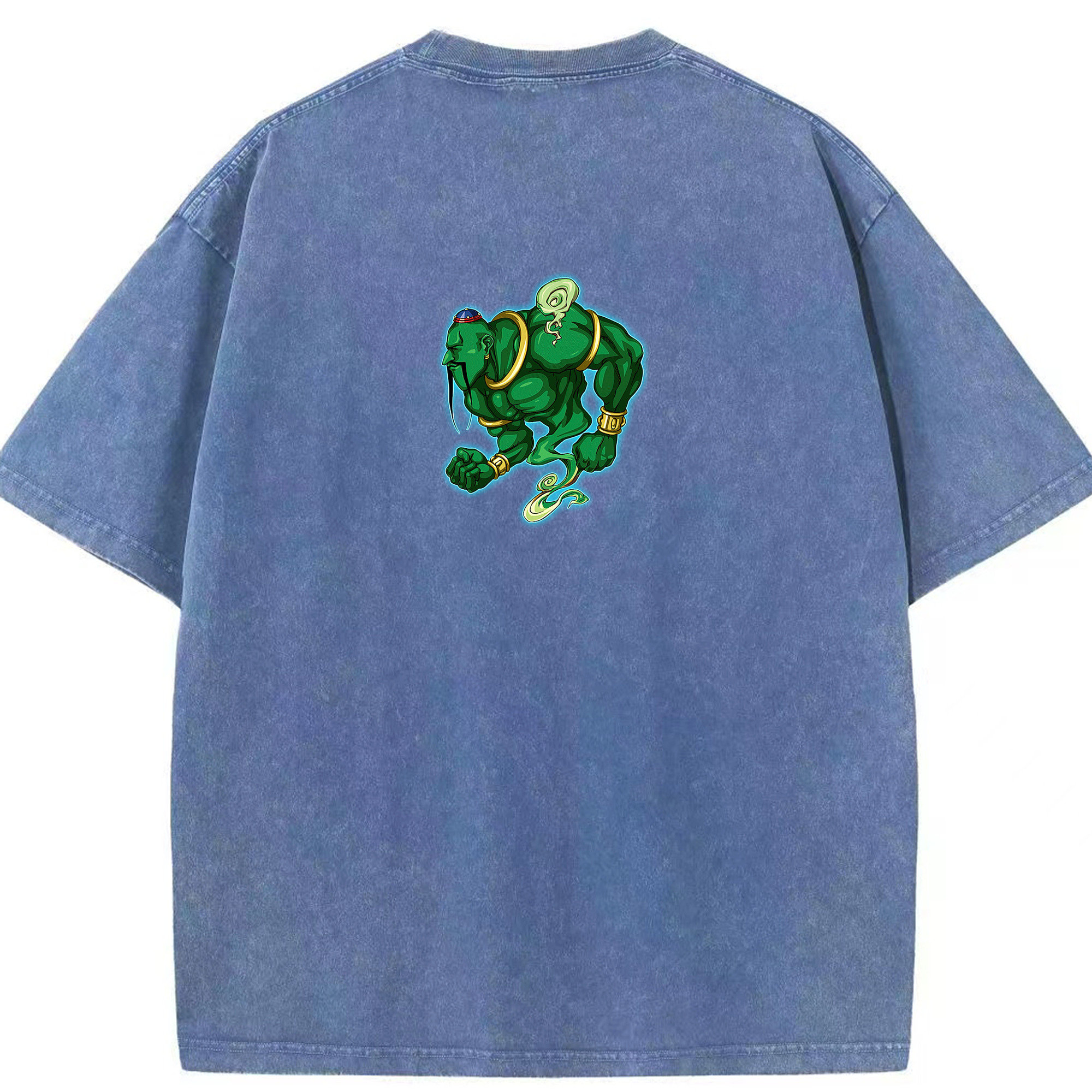 （画像用） 遊☆戯☆王 Yu-Gi-Oh! 綿100% ヴィンテージ風 半袖Tシャツ（背面プリント）