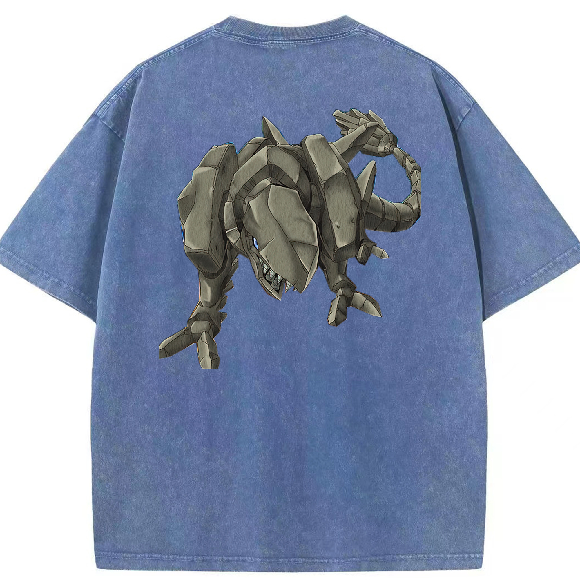 （画像用） 遊☆戯☆王 Yu-Gi-Oh! 綿100% ヴィンテージ風 半袖Tシャツ（背面プリント）