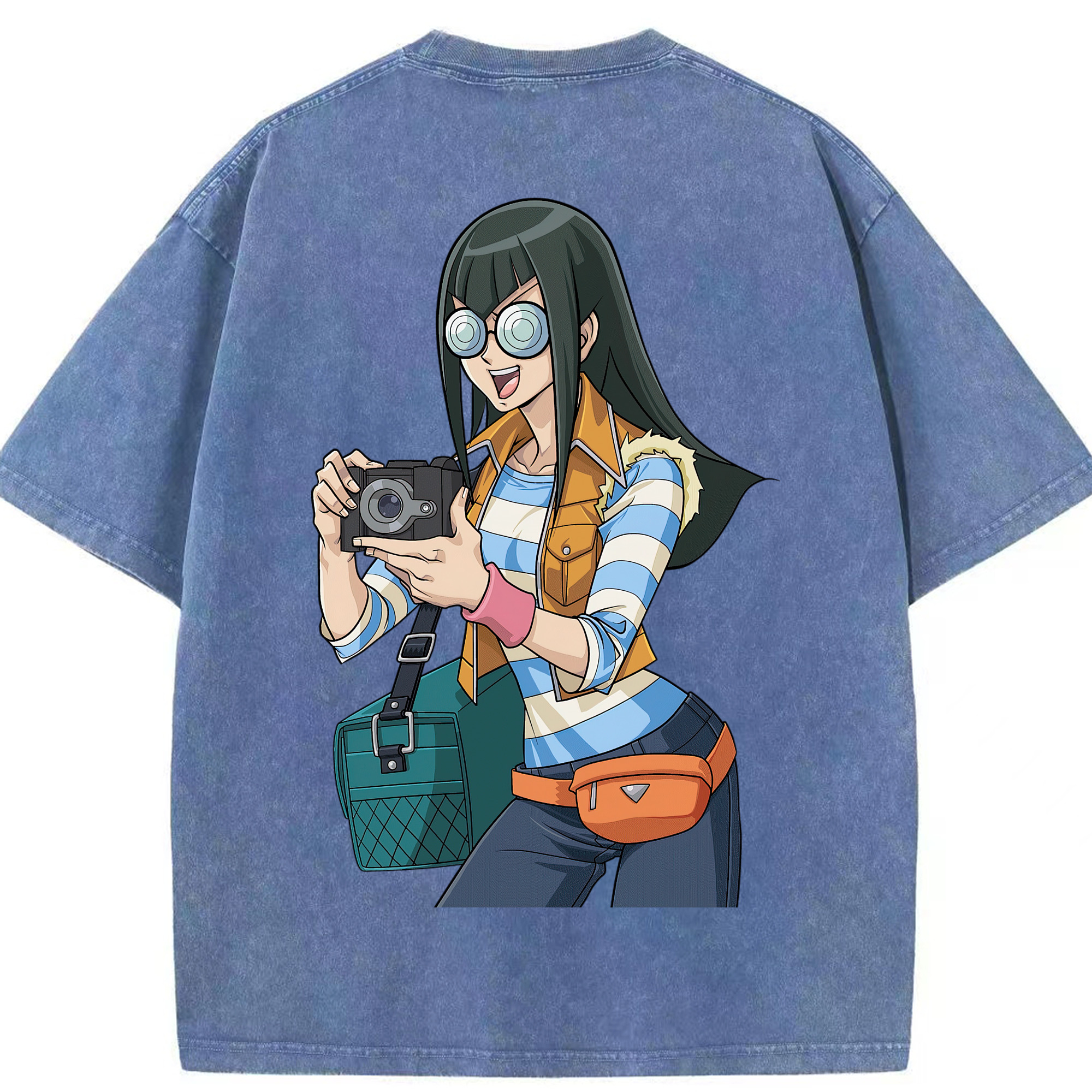（画像用） 遊☆戯☆王 Yu-Gi-Oh! 綿100% ヴィンテージ風 半袖Tシャツ（背面プリント）