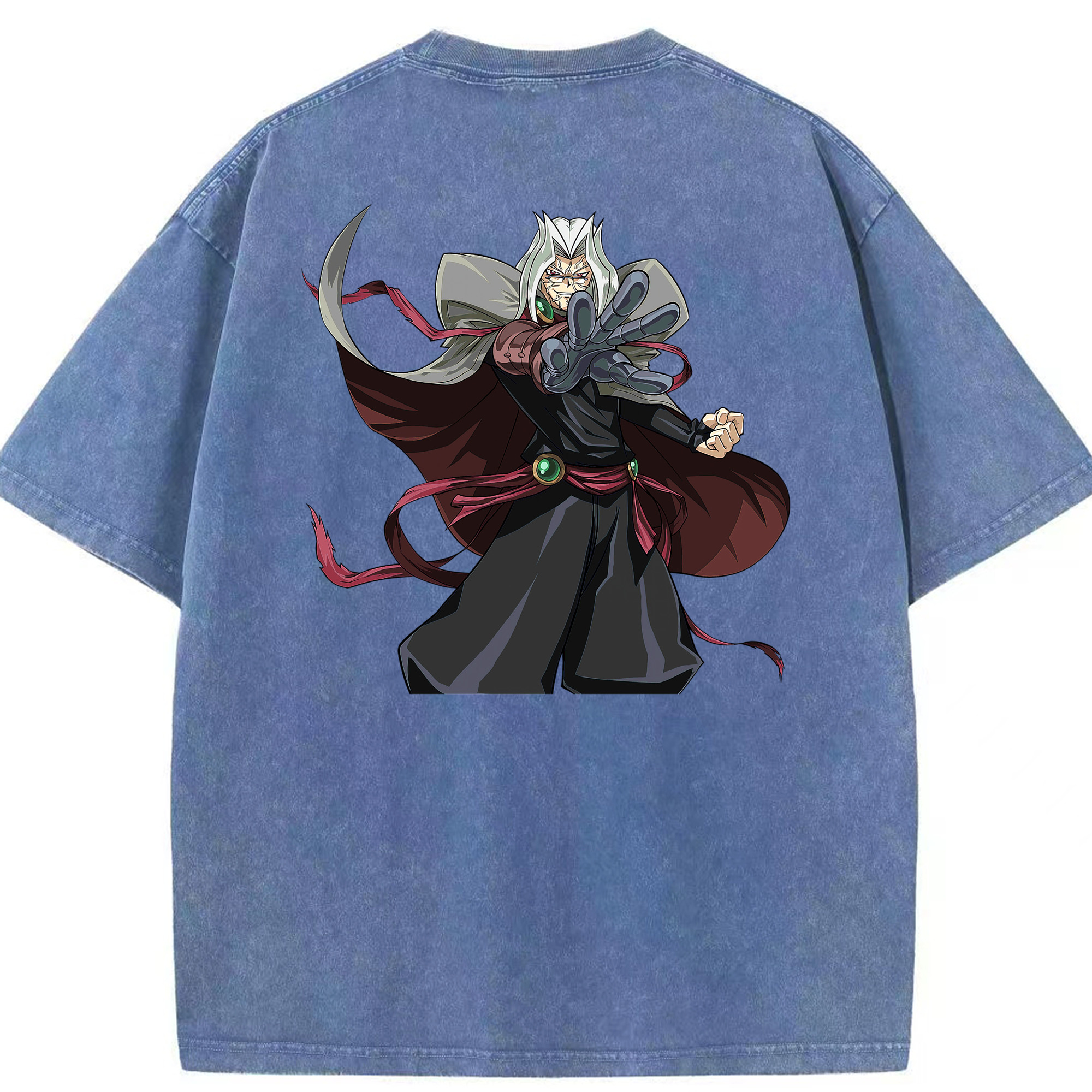 （画像用） 遊☆戯☆王 Yu-Gi-Oh! 綿100% ヴィンテージ風 半袖Tシャツ（背面プリント）