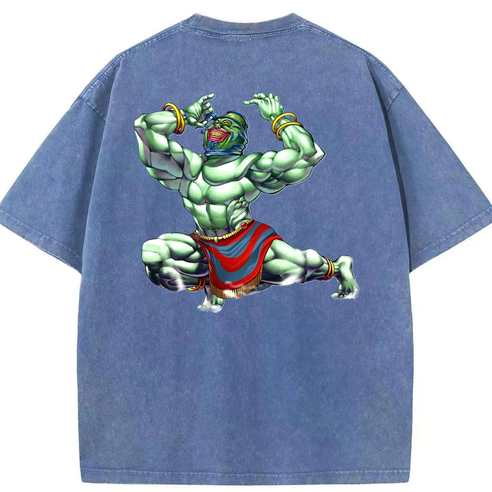 （画像用） 遊☆戯☆王 Yu-Gi-Oh! 綿100% ヴィンテージ風 半袖Tシャツ（背面プリント）