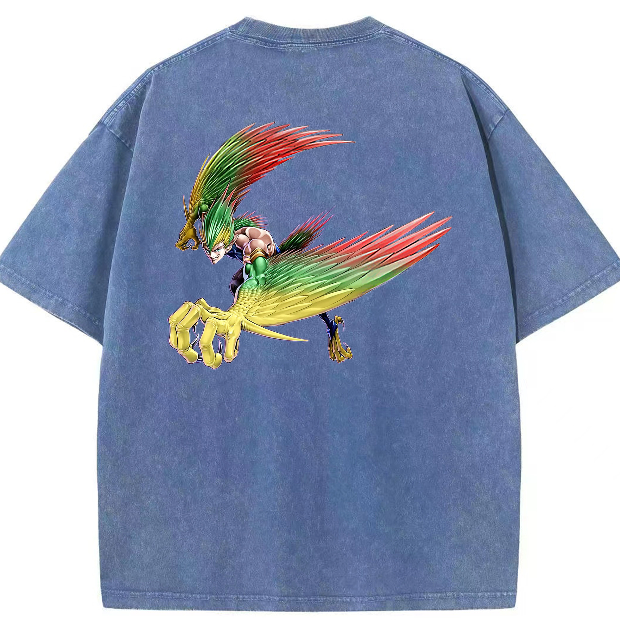 （画像用） 遊☆戯☆王 Yu-Gi-Oh! 綿100% ヴィンテージ風 半袖Tシャツ（背面プリント）