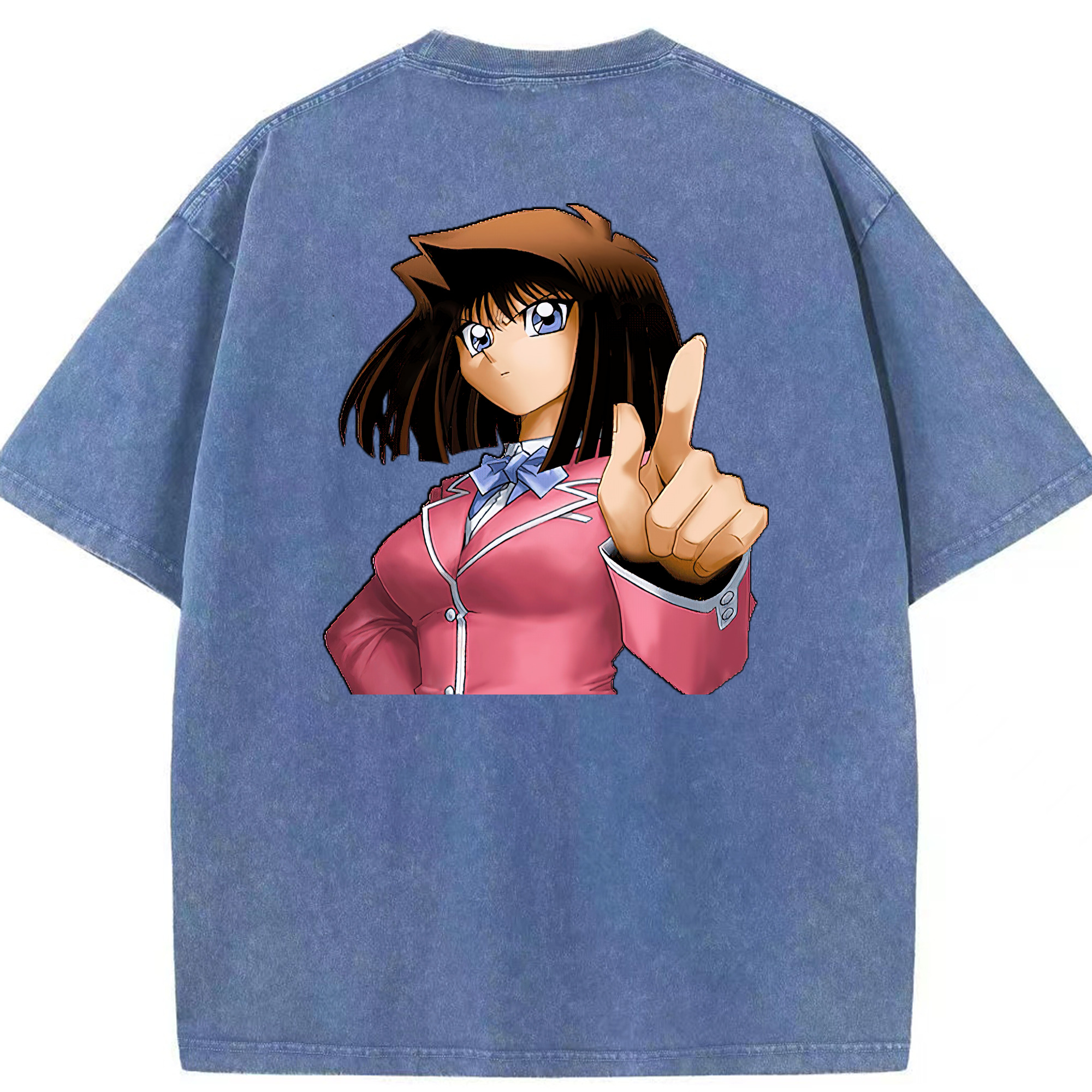 （画像用） 遊☆戯☆王 Yu-Gi-Oh! 綿100% ヴィンテージ風 半袖Tシャツ（背面プリント）
