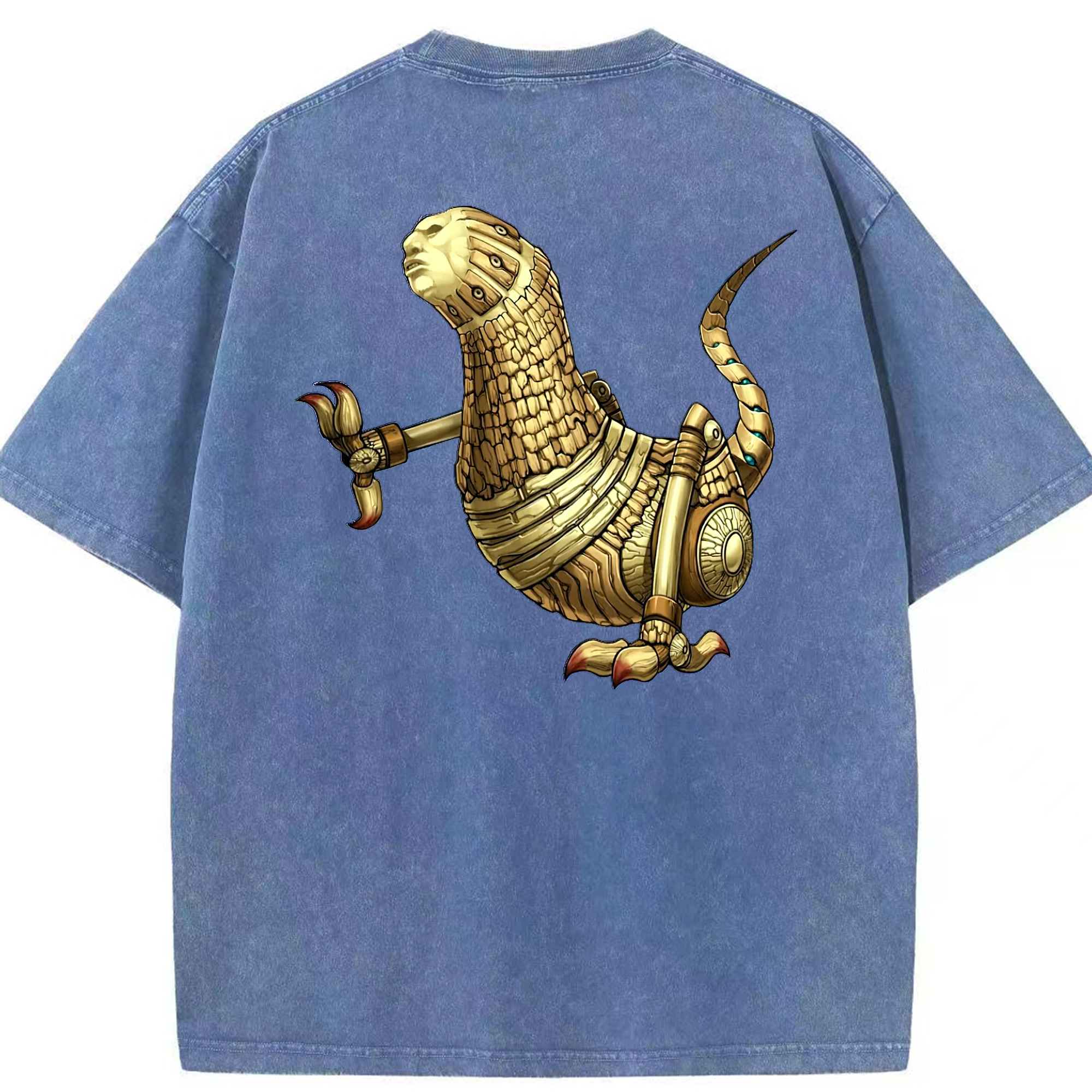 （画像用） 遊☆戯☆王 Yu-Gi-Oh! 綿100% ヴィンテージ風 半袖Tシャツ（背面プリント）