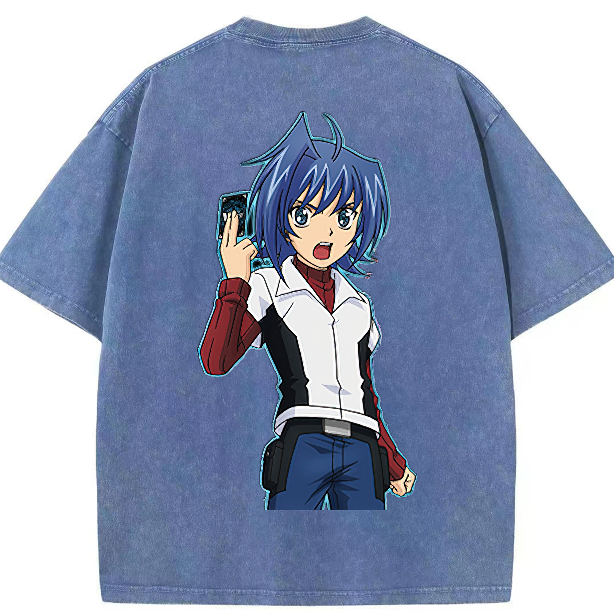 （画像用） 遊☆戯☆王 Yu-Gi-Oh! 綿100% ヴィンテージ風 半袖Tシャツ（背面プリント）