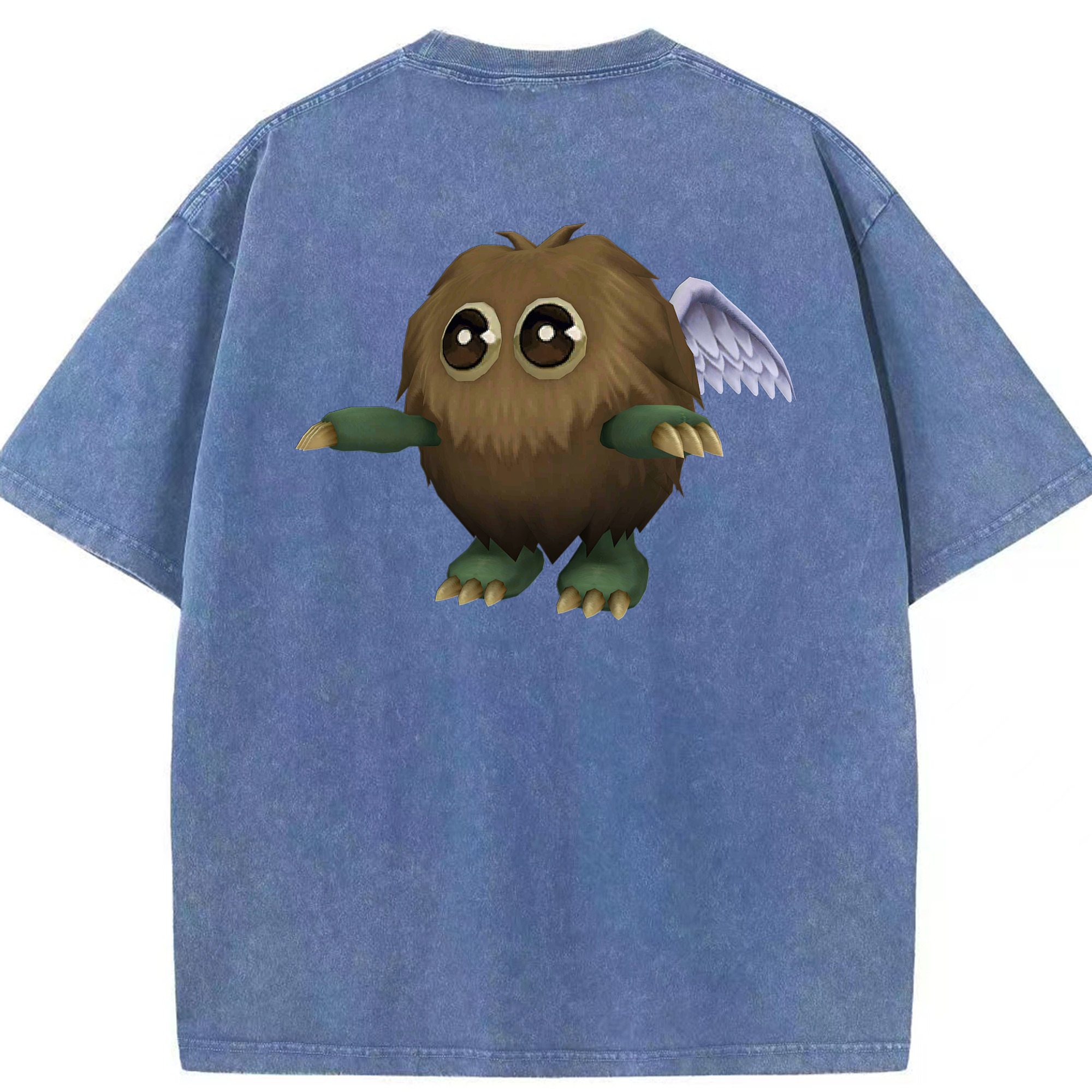 （画像用） 遊☆戯☆王 Yu-Gi-Oh! 綿100% ヴィンテージ風 半袖Tシャツ（背面プリント）