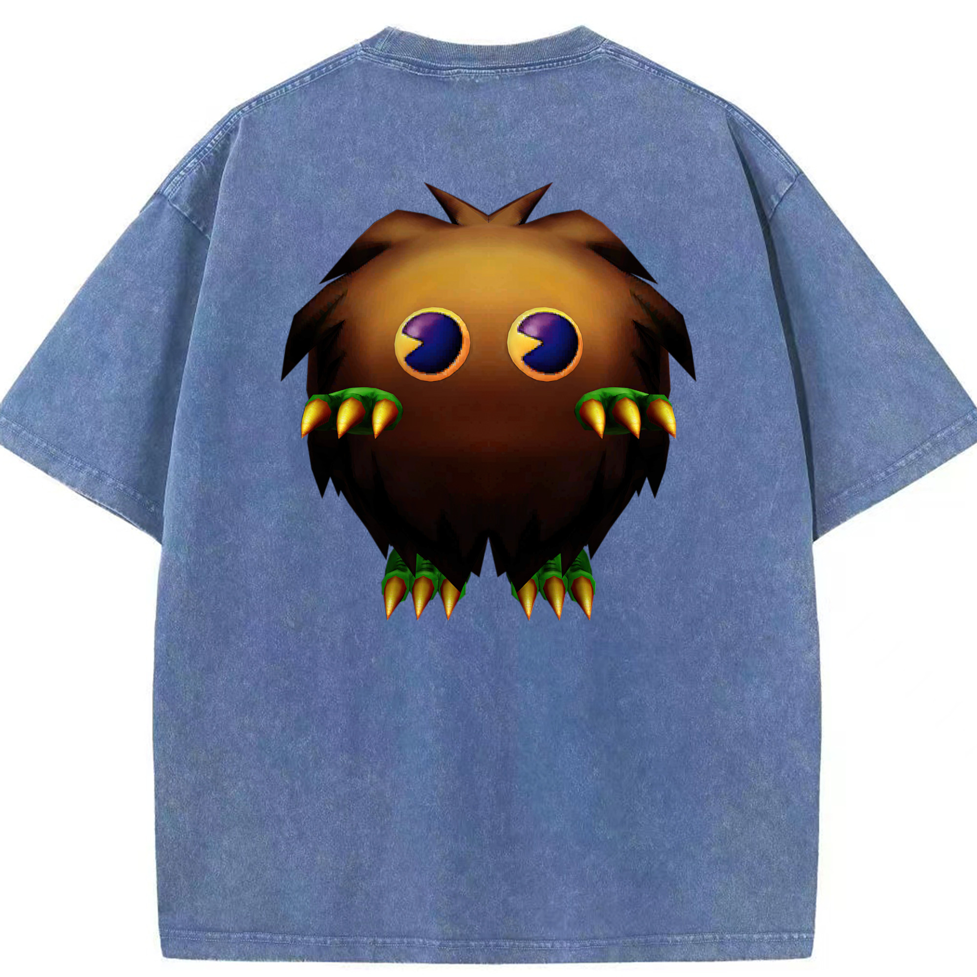 （画像用） 遊☆戯☆王 Yu-Gi-Oh! 綿100% ヴィンテージ風 半袖Tシャツ（背面プリント）