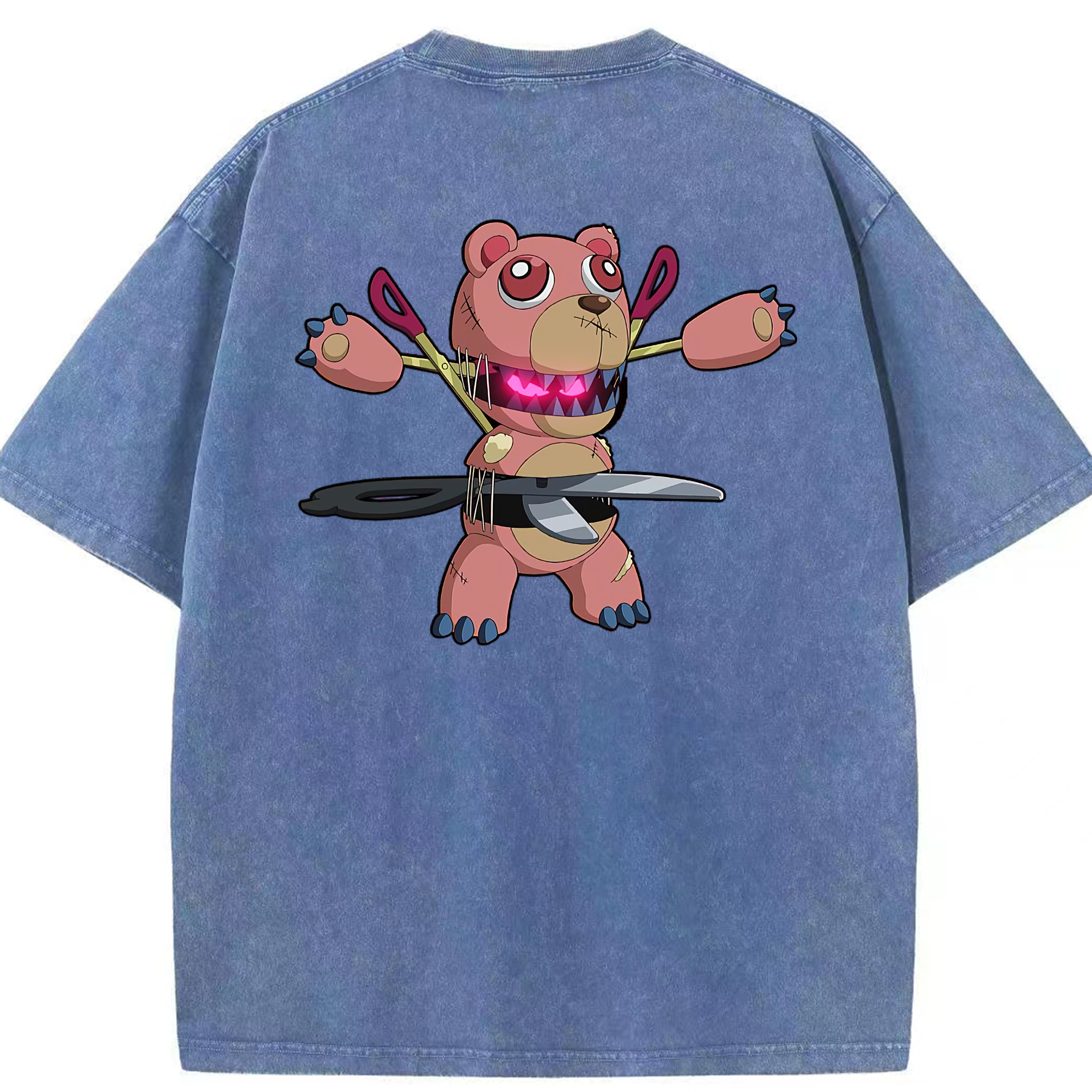 （画像用） 遊☆戯☆王 Yu-Gi-Oh! 綿100% ヴィンテージ風 半袖Tシャツ（背面プリント）