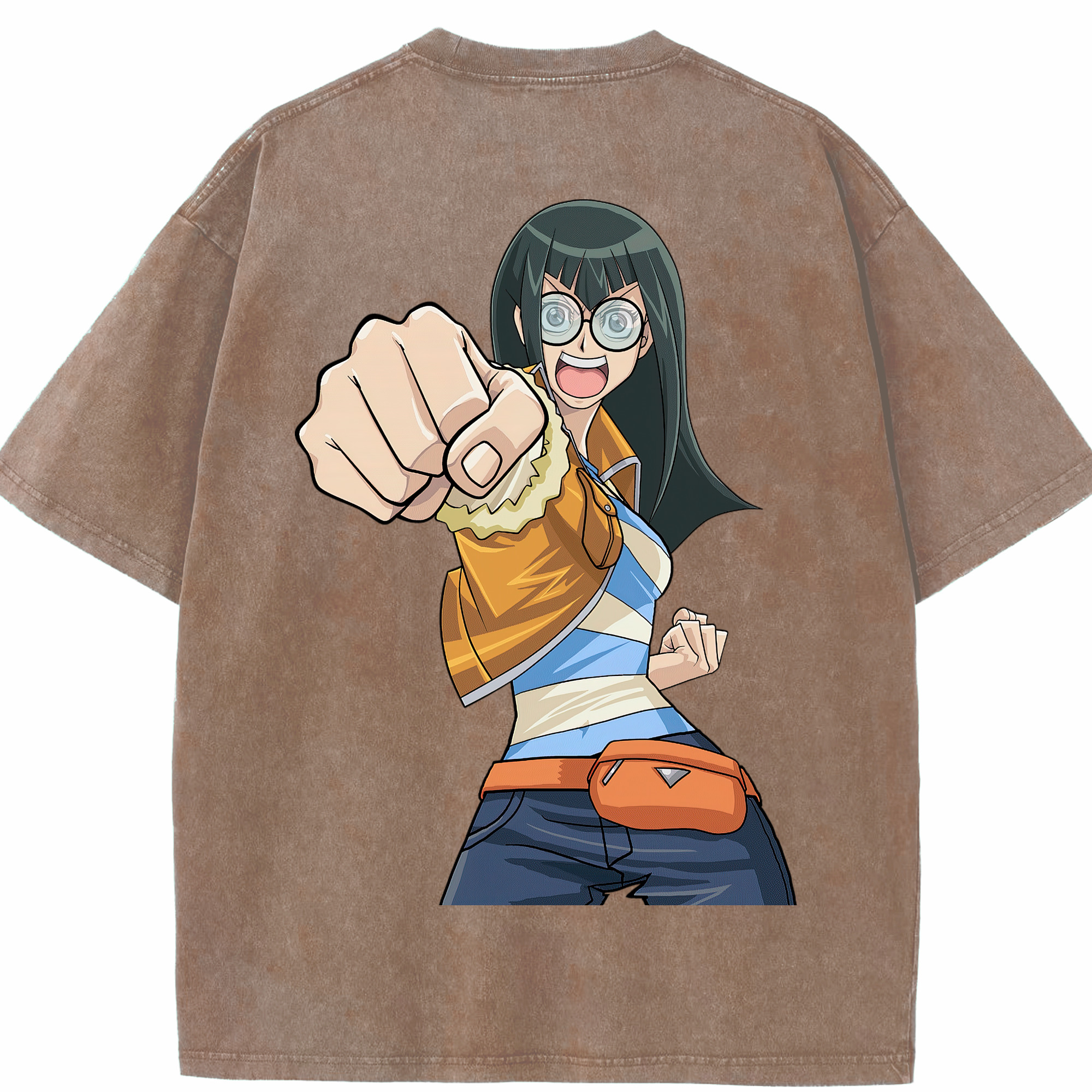 （画像用） 遊☆戯☆王 Yu-Gi-Oh! 綿100% ヴィンテージ風 半袖Tシャツ（背面プリント）