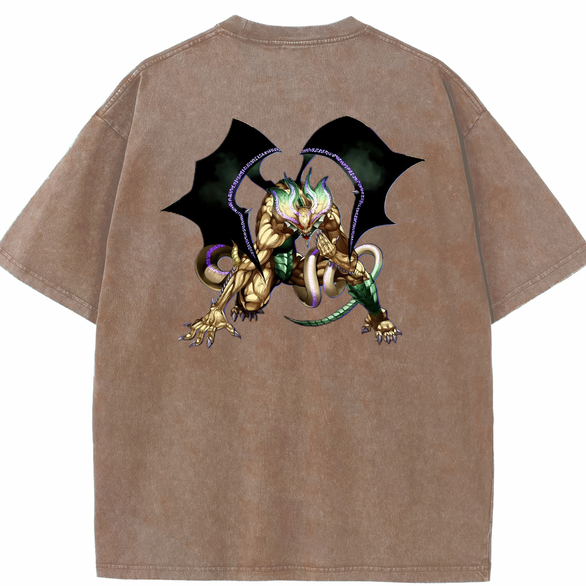 （画像用） 遊☆戯☆王 Yu-Gi-Oh! 綿100% ヴィンテージ風 半袖Tシャツ（背面プリント）