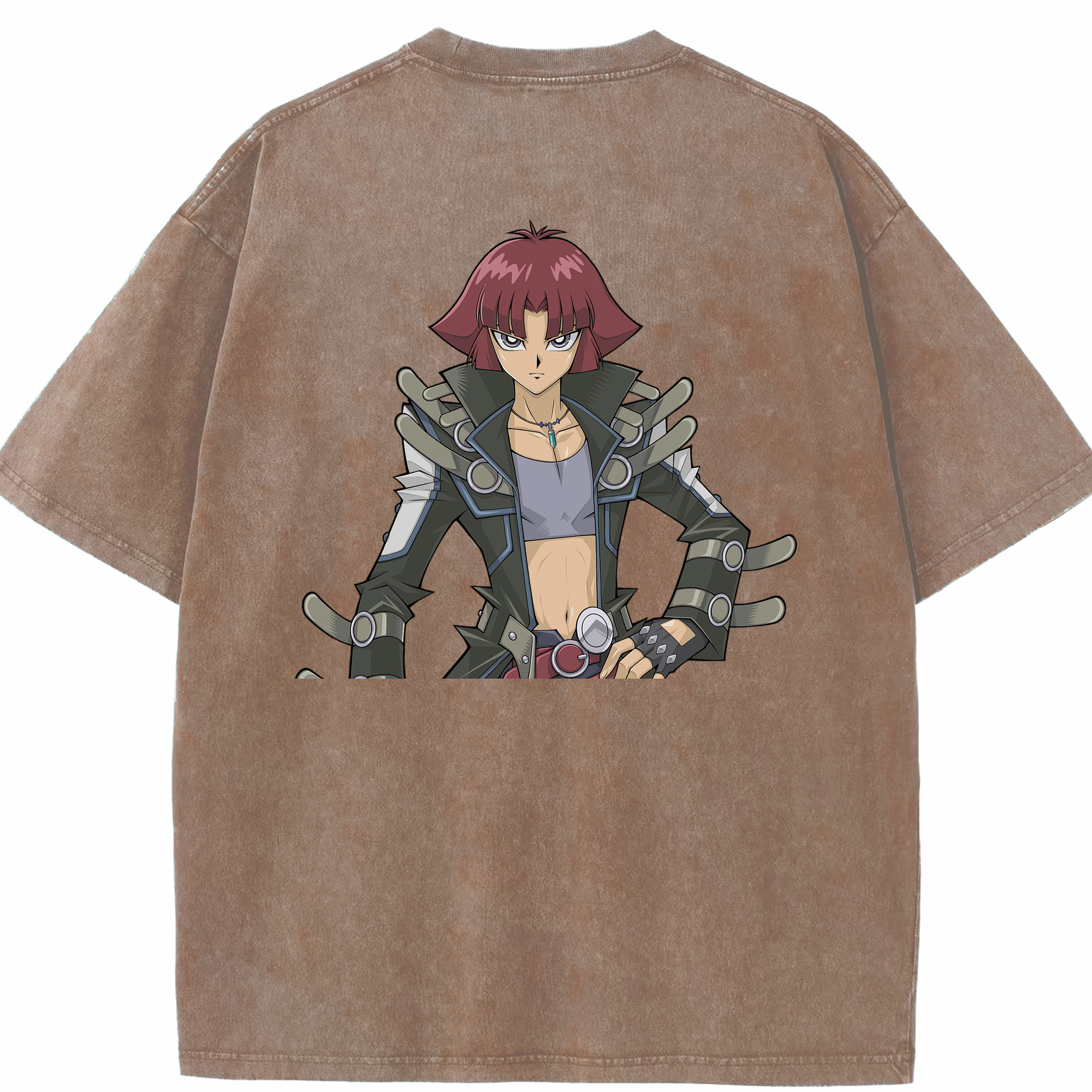 （画像用） 遊☆戯☆王 Yu-Gi-Oh! 綿100% ヴィンテージ風 半袖Tシャツ（背面プリント）